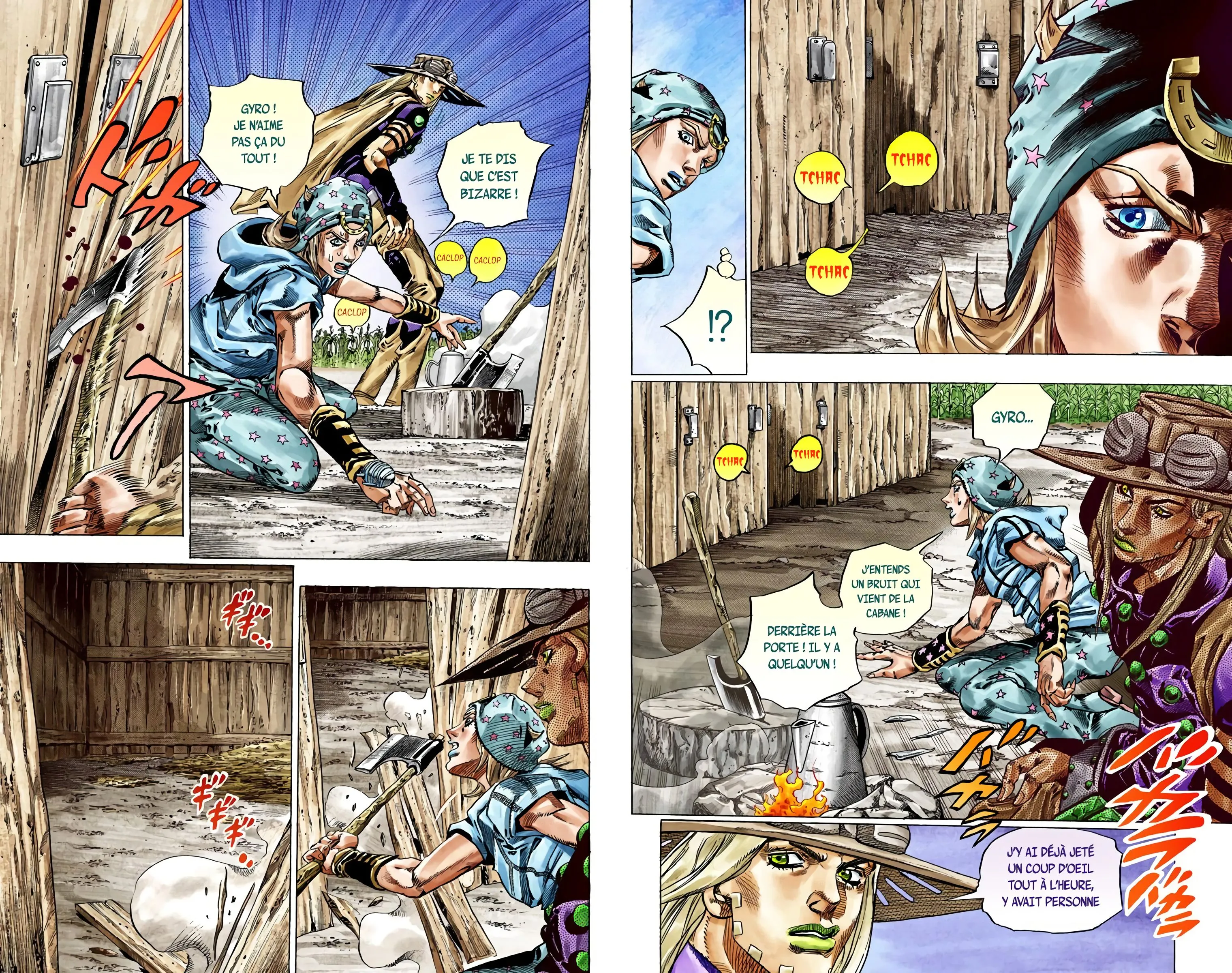 Read JoJo’s Bizarre Adventure Steel Ball Run FR Manga Online