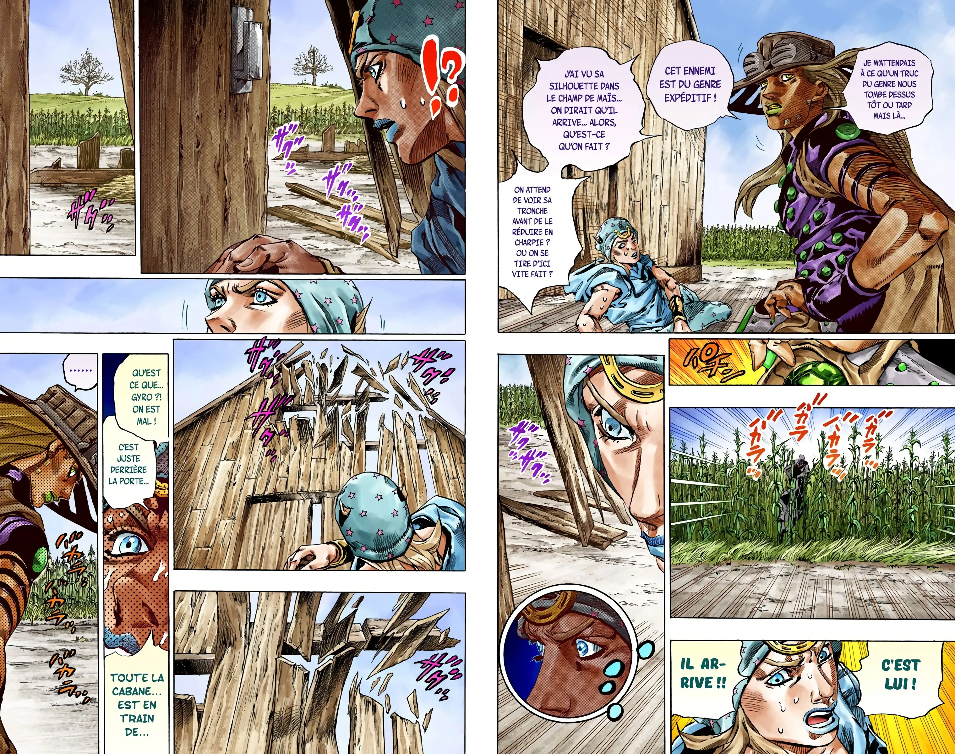 Read JoJo’s Bizarre Adventure Steel Ball Run FR Manga Online