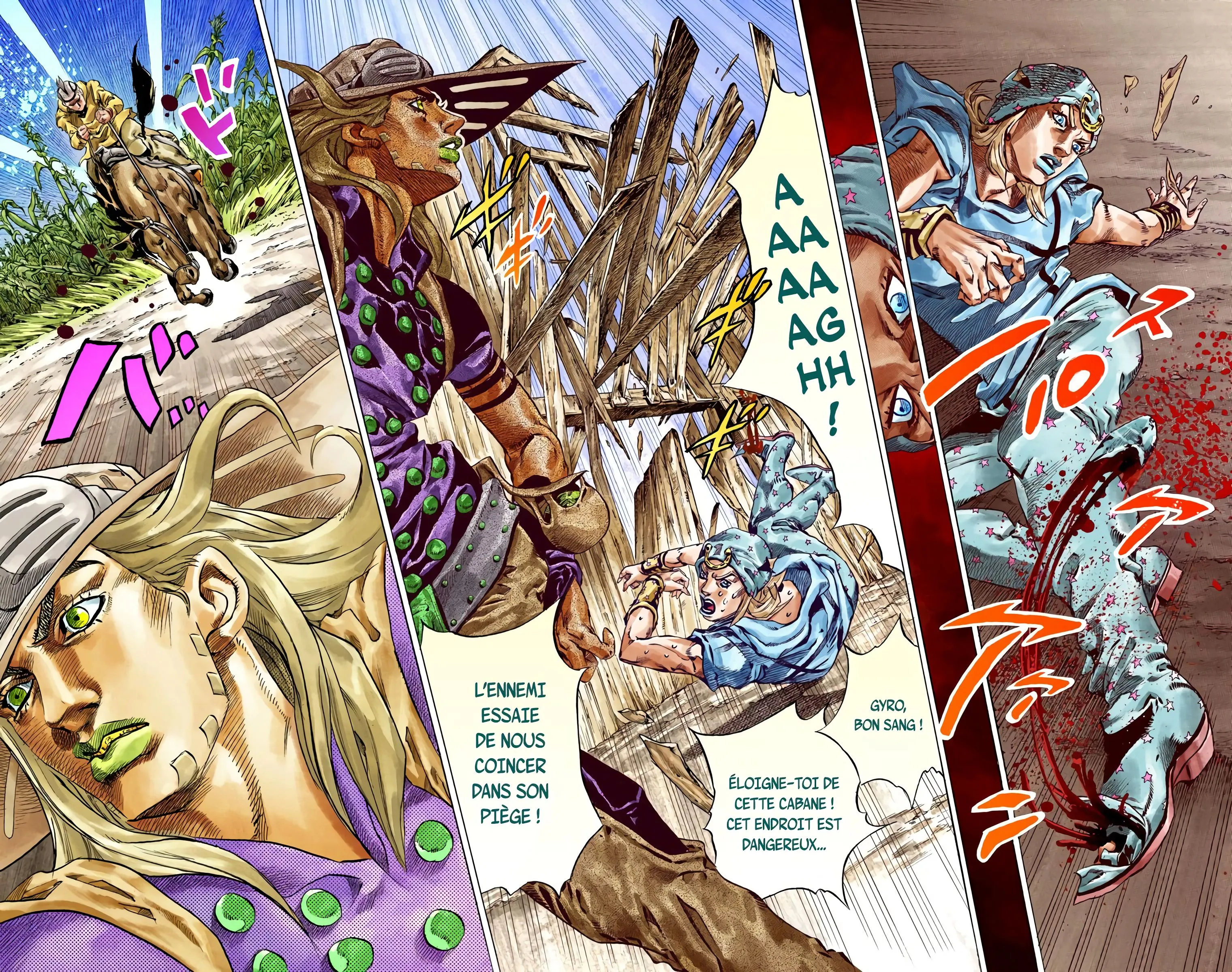 Read JoJo’s Bizarre Adventure Steel Ball Run FR Manga Online