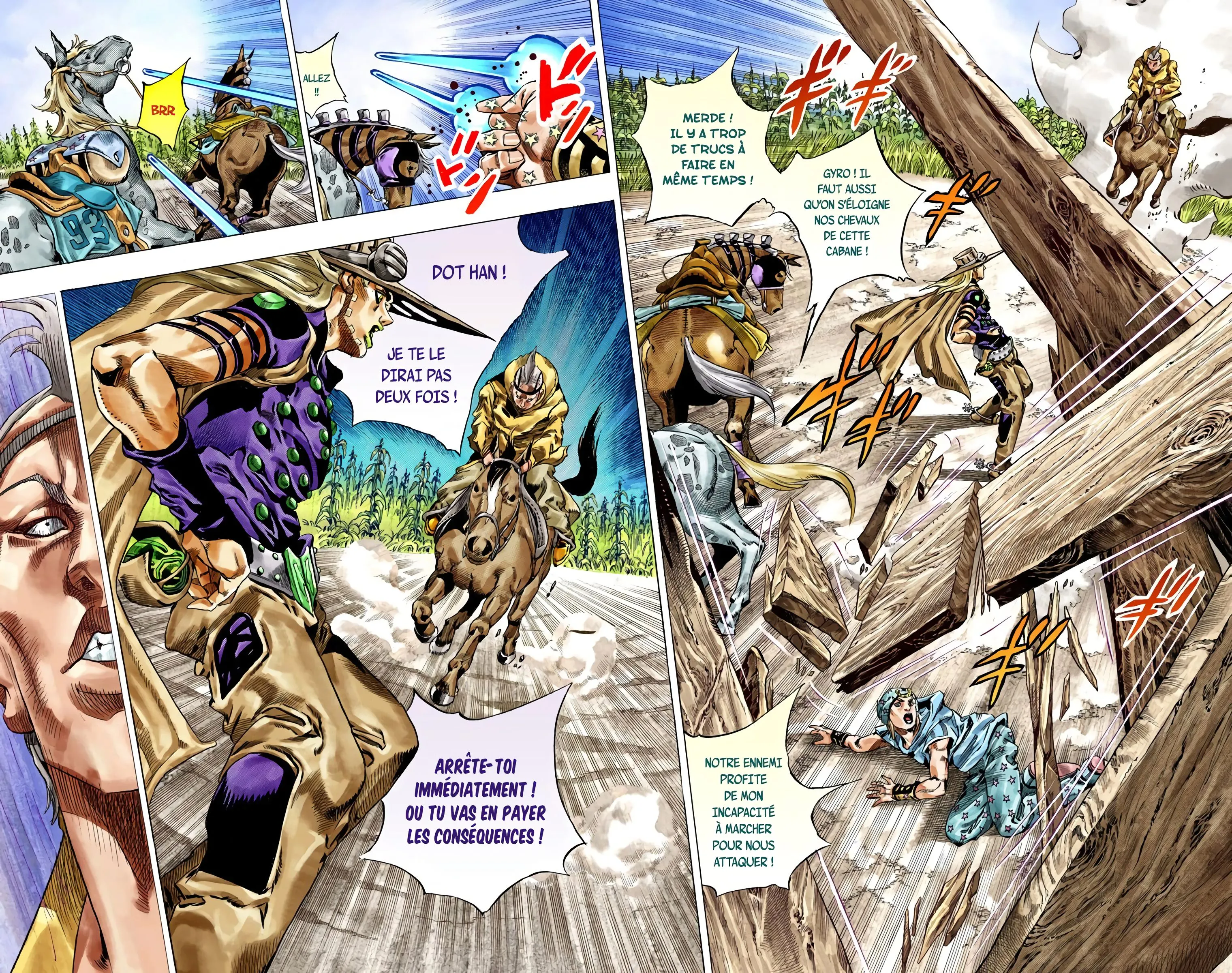 Read JoJo’s Bizarre Adventure Steel Ball Run FR Manga Online