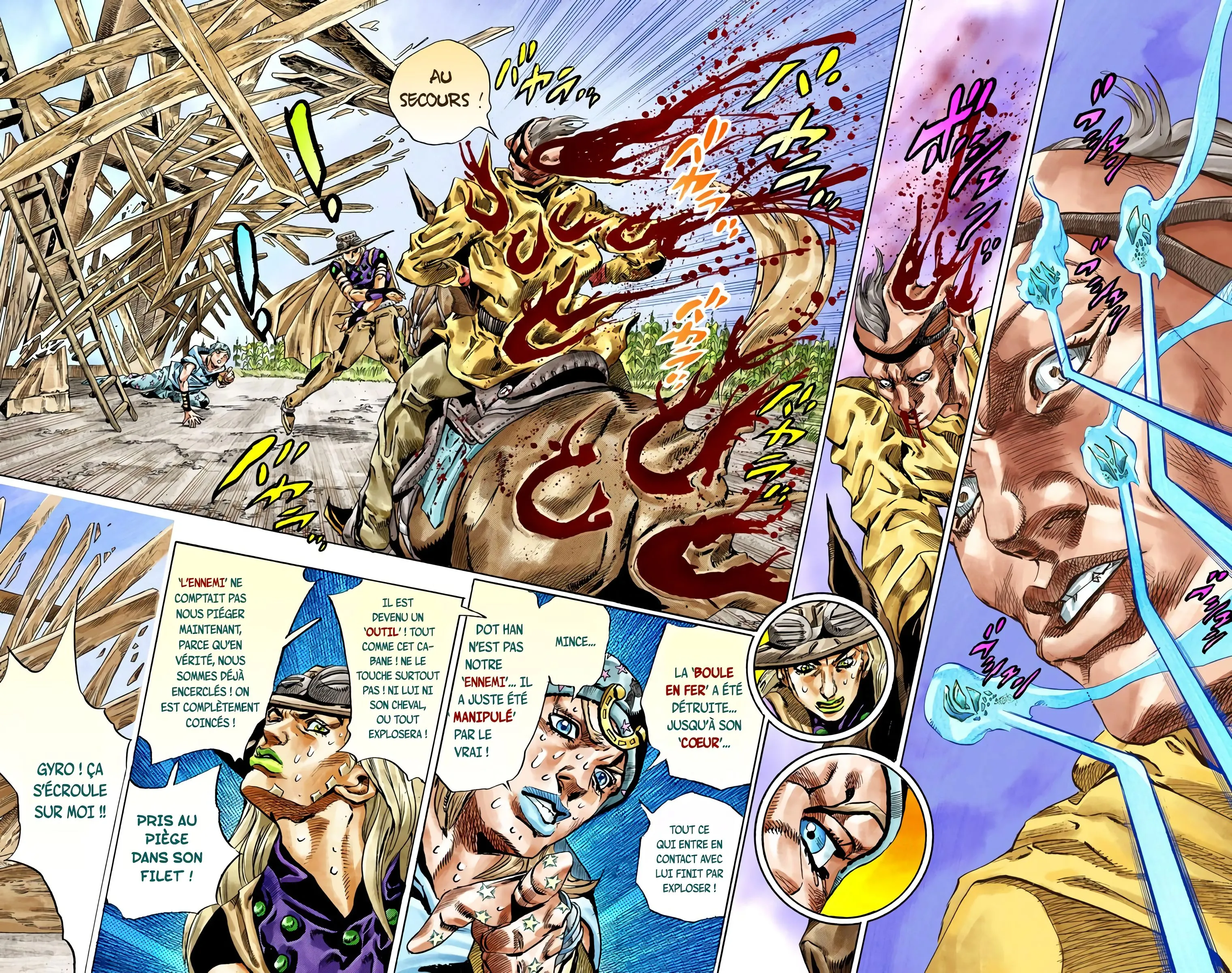 Read JoJo’s Bizarre Adventure Steel Ball Run FR Manga Online