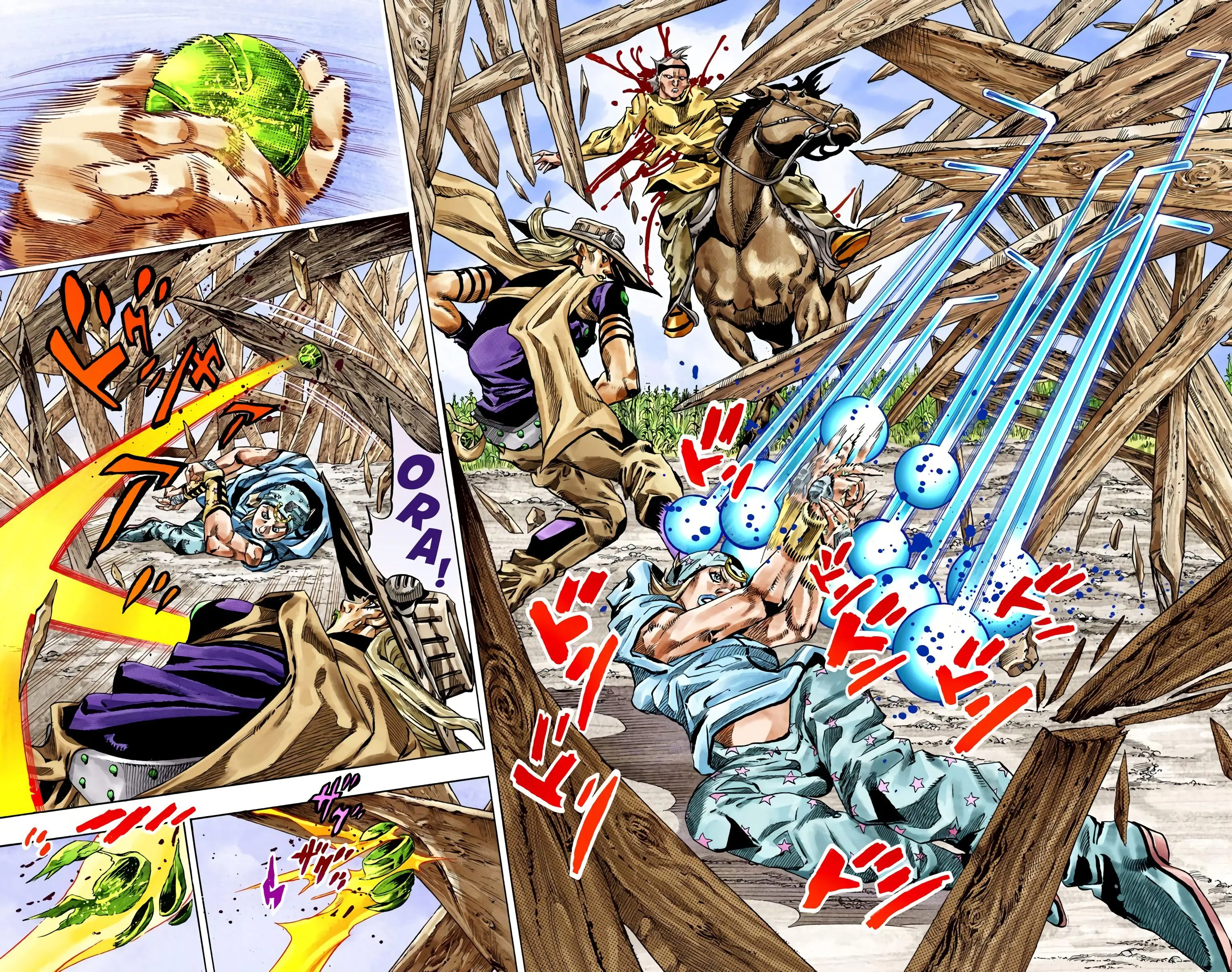 Read JoJo’s Bizarre Adventure Steel Ball Run FR Manga Online