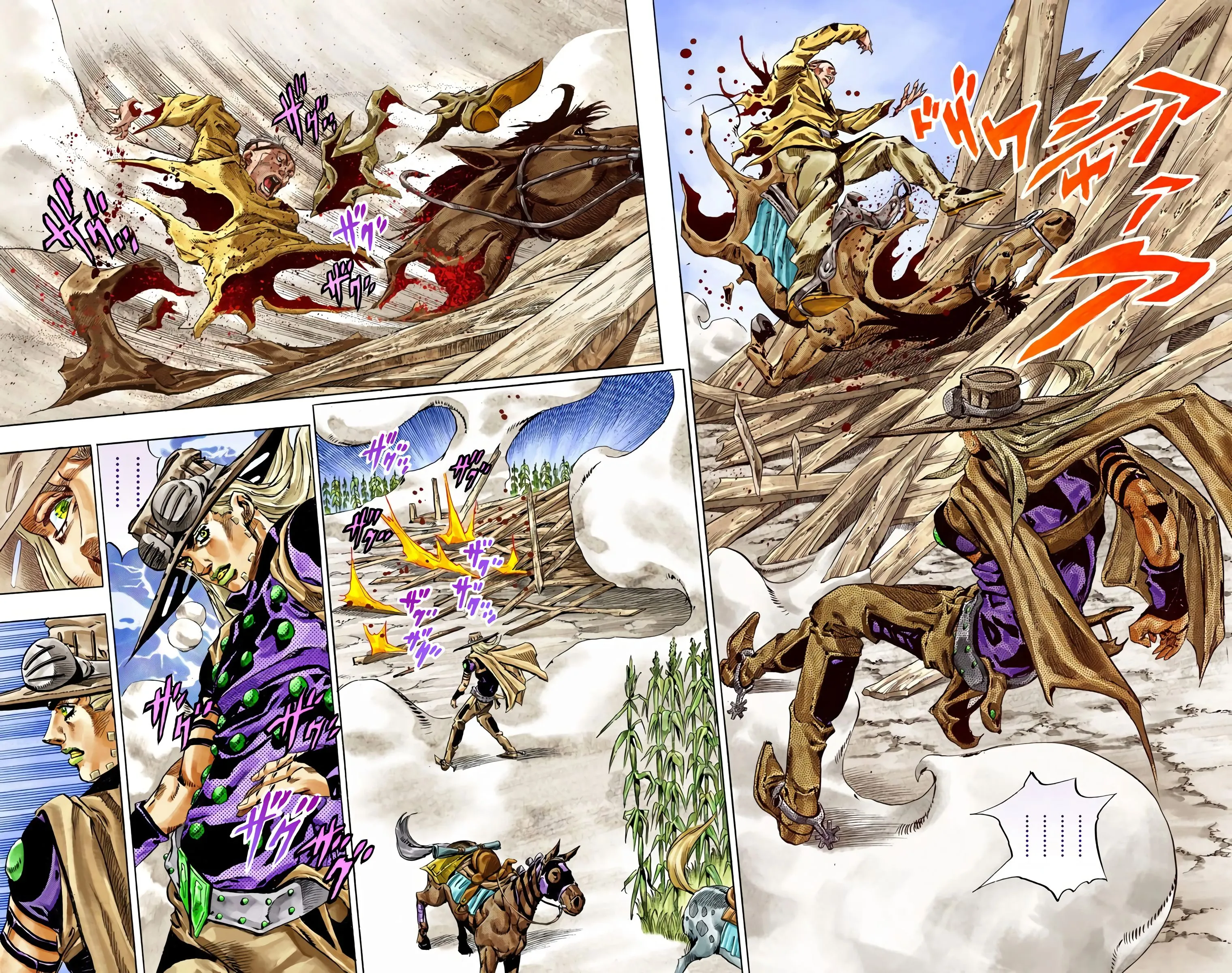 Read JoJo’s Bizarre Adventure Steel Ball Run FR Manga Online