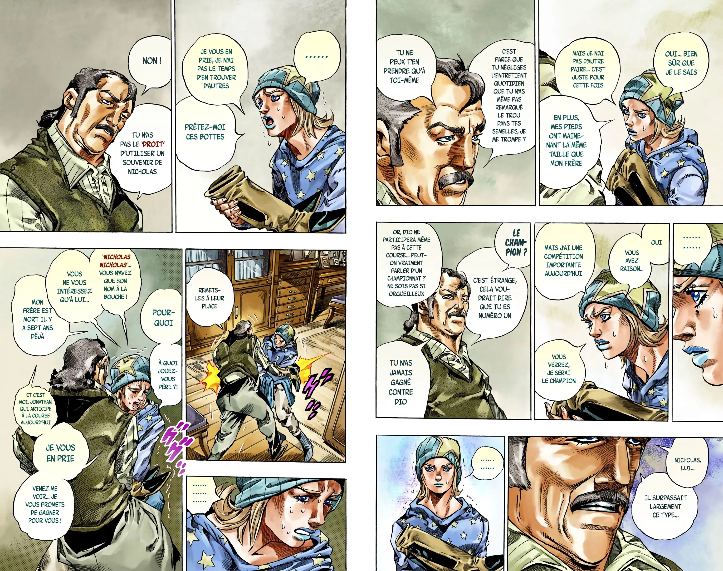 Read JoJo’s Bizarre Adventure Steel Ball Run FR Manga Online
