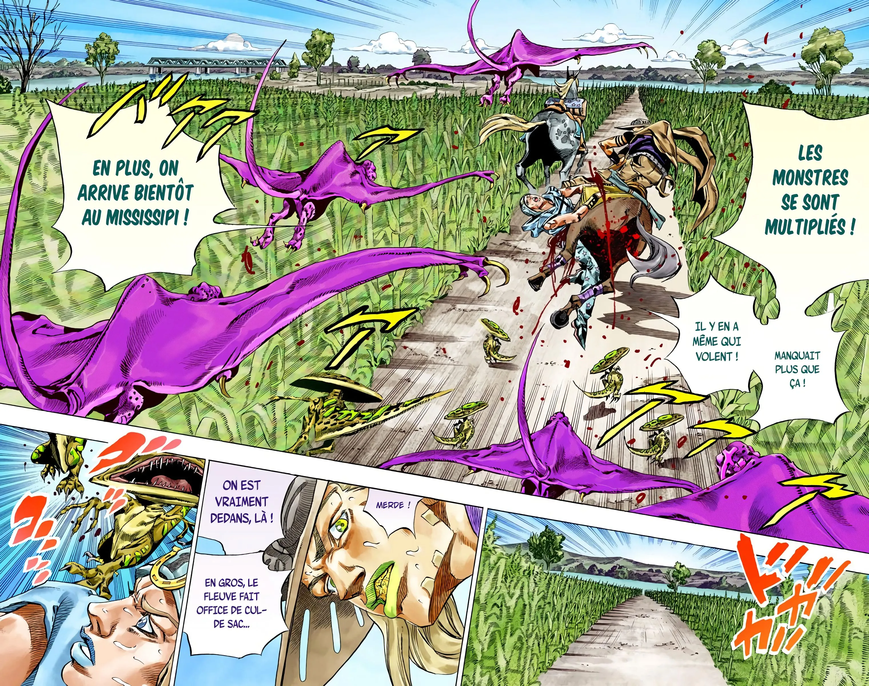 Read JoJo’s Bizarre Adventure Steel Ball Run FR Manga Online