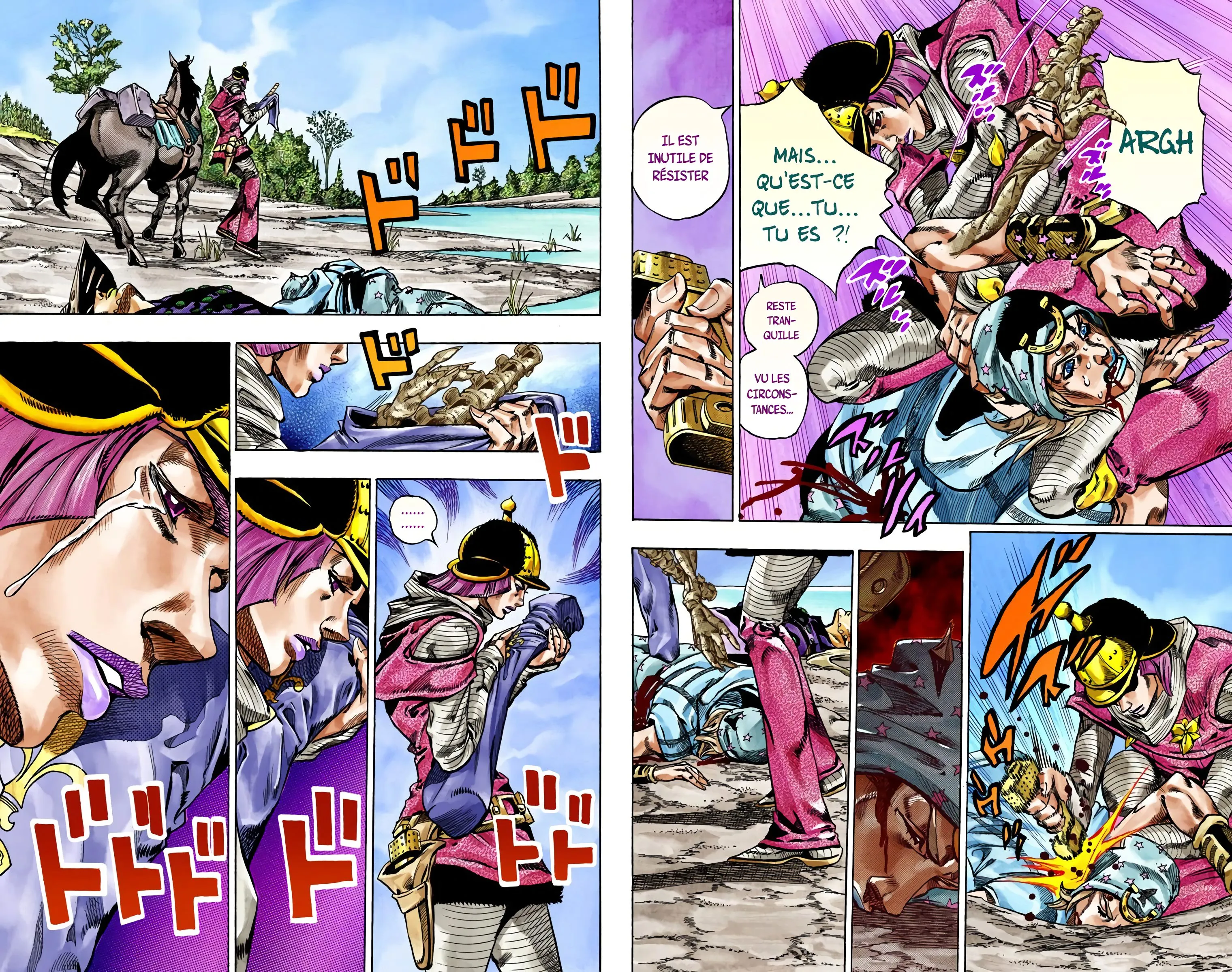 Read JoJo’s Bizarre Adventure Steel Ball Run FR Manga Online