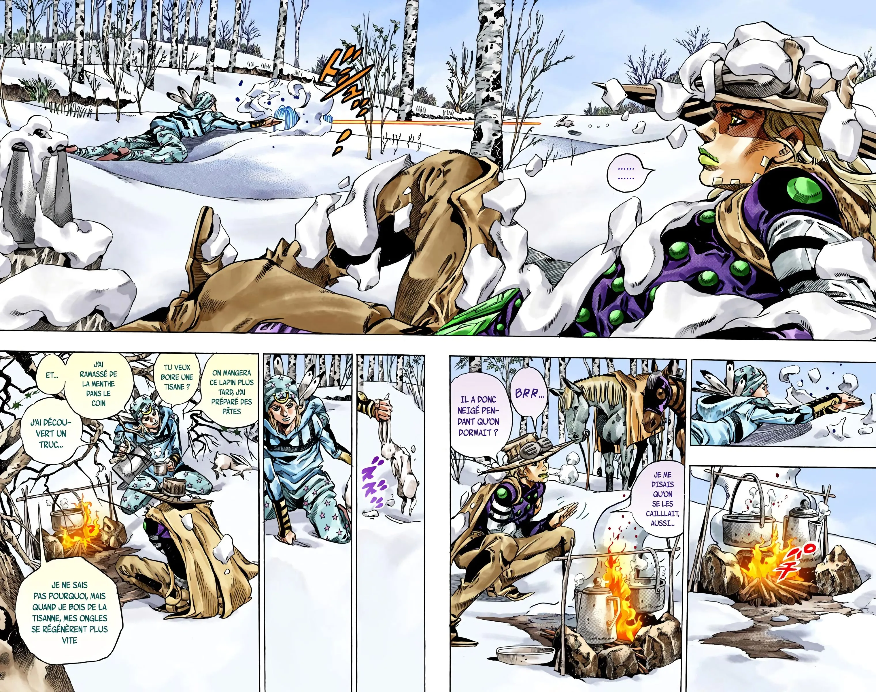 Read JoJo’s Bizarre Adventure Steel Ball Run FR Manga Online