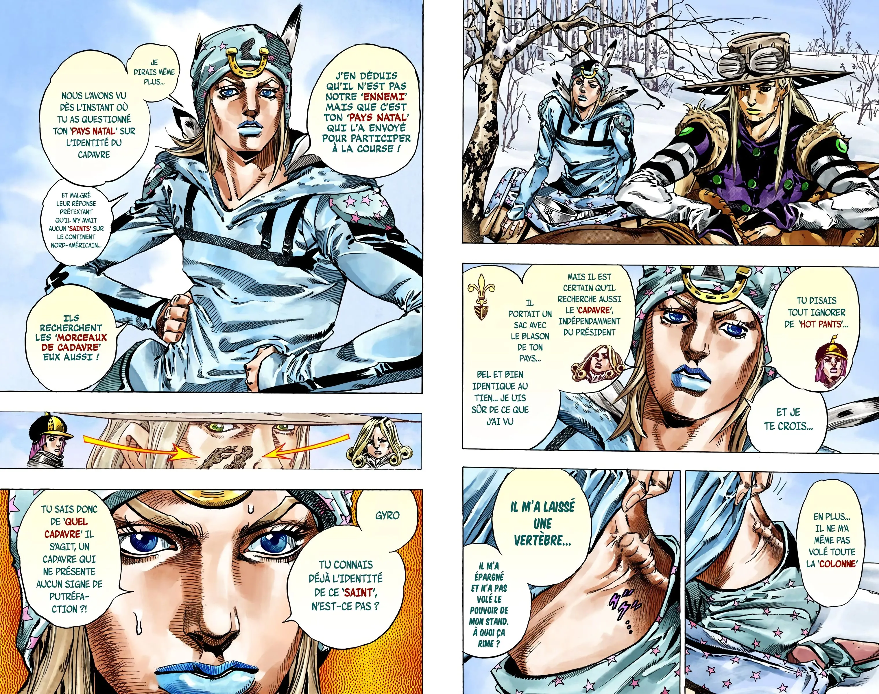 Read JoJo’s Bizarre Adventure Steel Ball Run FR Manga Online