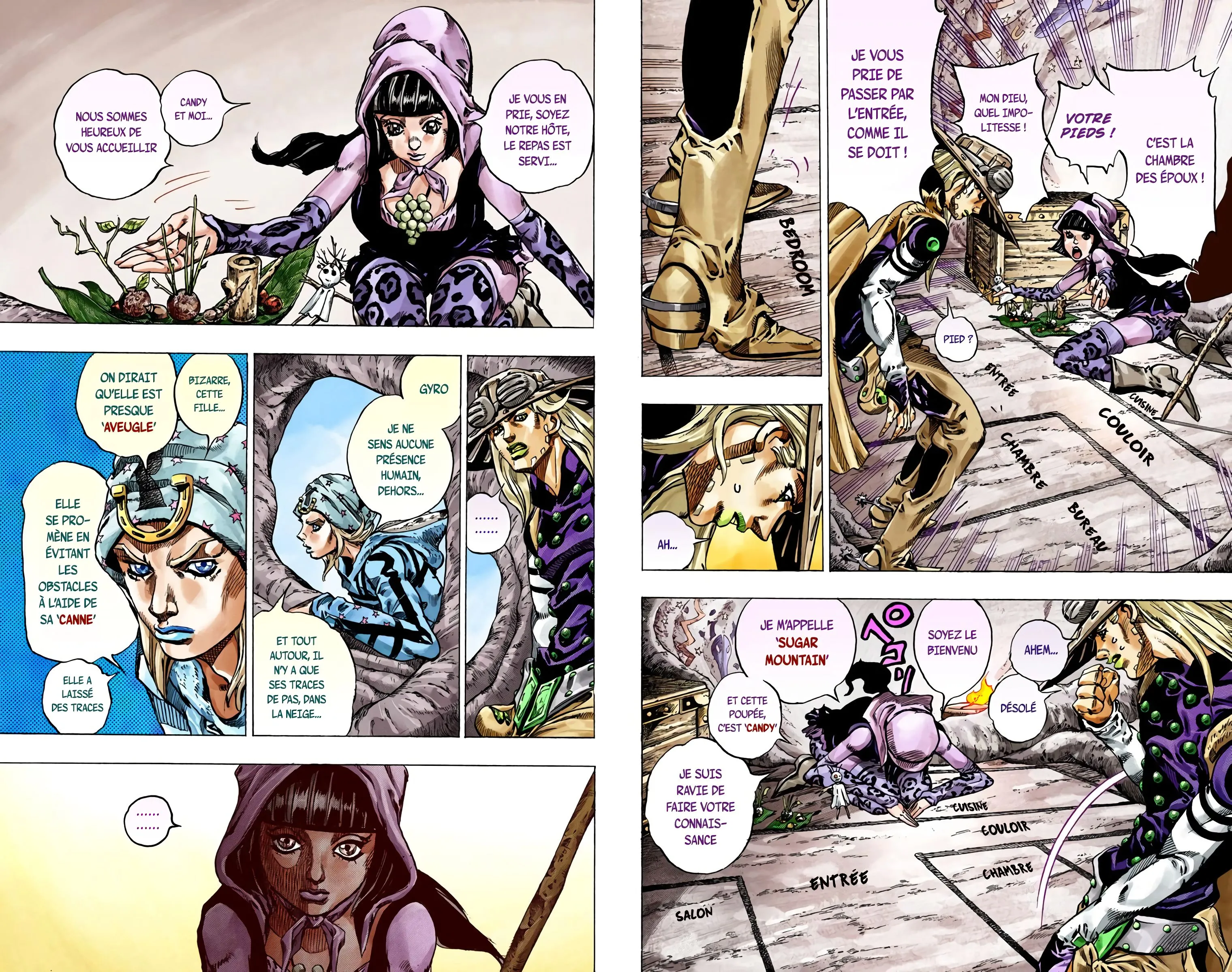 Read JoJo’s Bizarre Adventure Steel Ball Run FR Manga Online