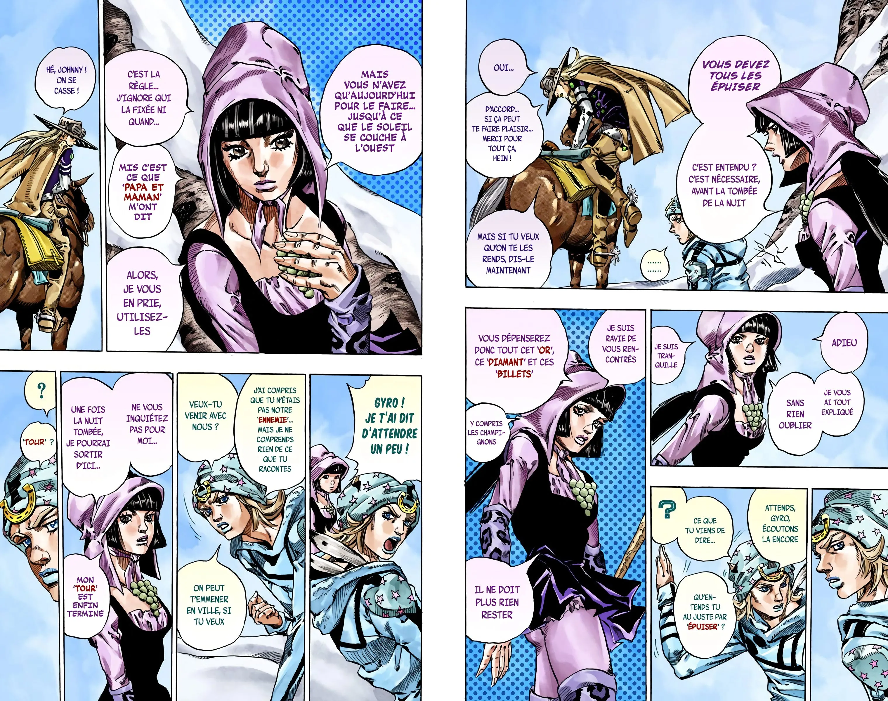 Read JoJo’s Bizarre Adventure Steel Ball Run FR Manga Online