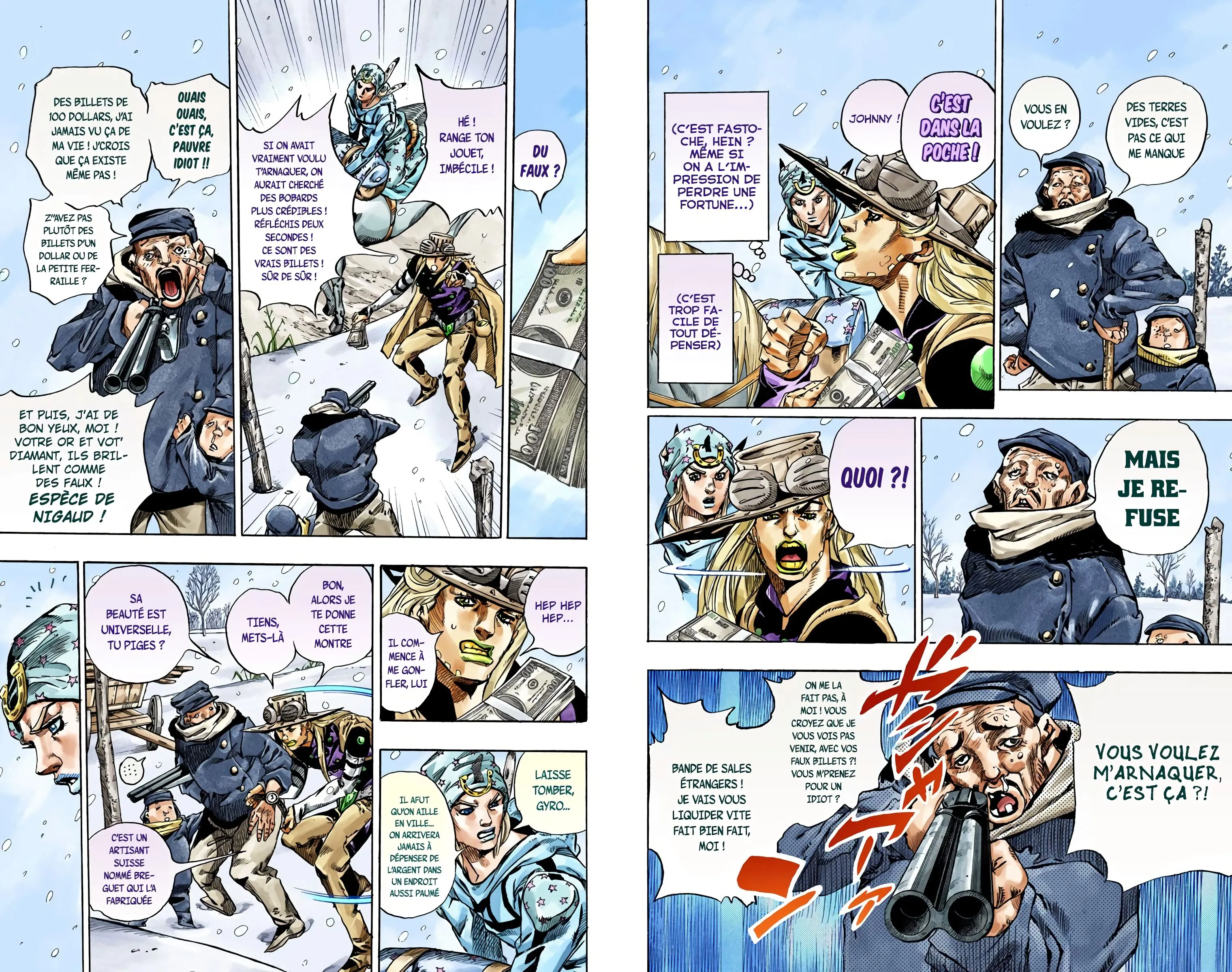 Read JoJo’s Bizarre Adventure Steel Ball Run FR Manga Online