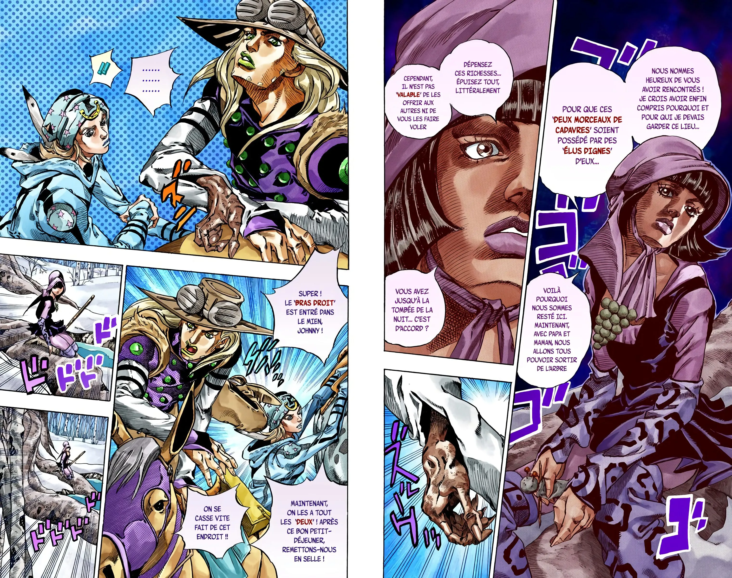 Read JoJo’s Bizarre Adventure Steel Ball Run FR Manga Online