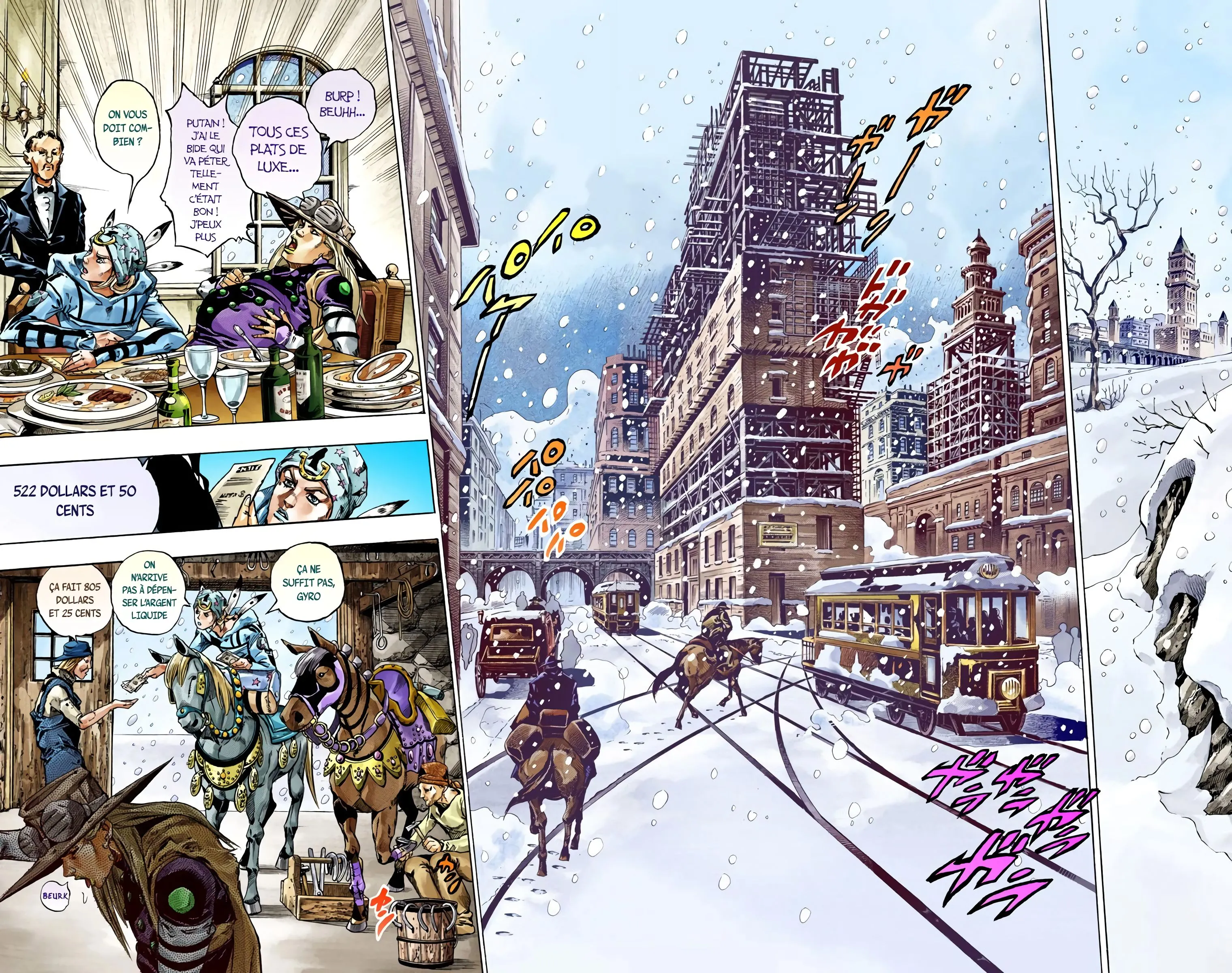 Read JoJo’s Bizarre Adventure Steel Ball Run FR Manga Online