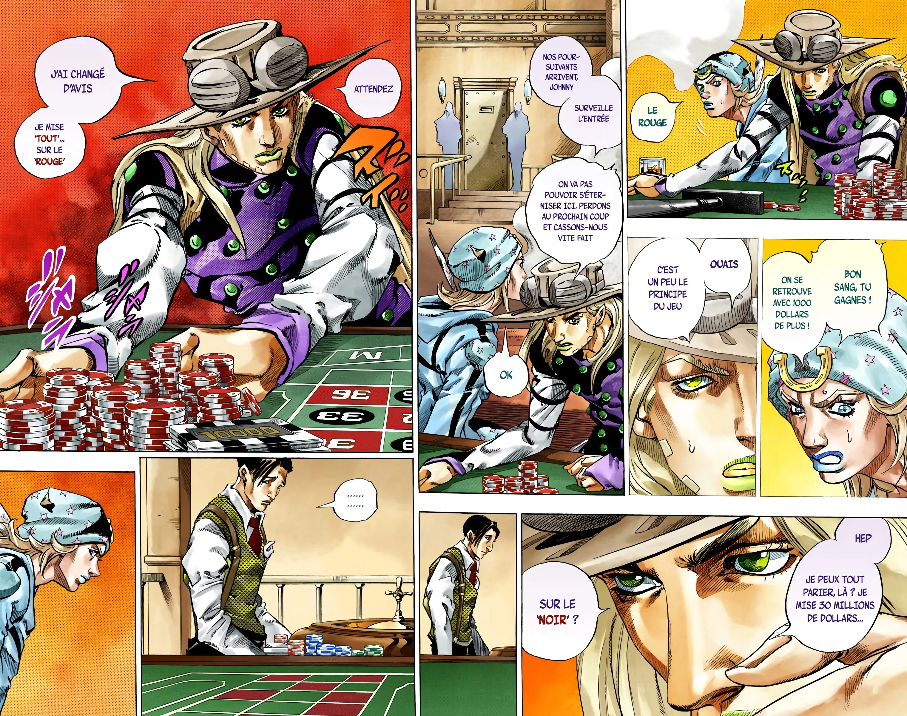 Read JoJo’s Bizarre Adventure Steel Ball Run FR Manga Online