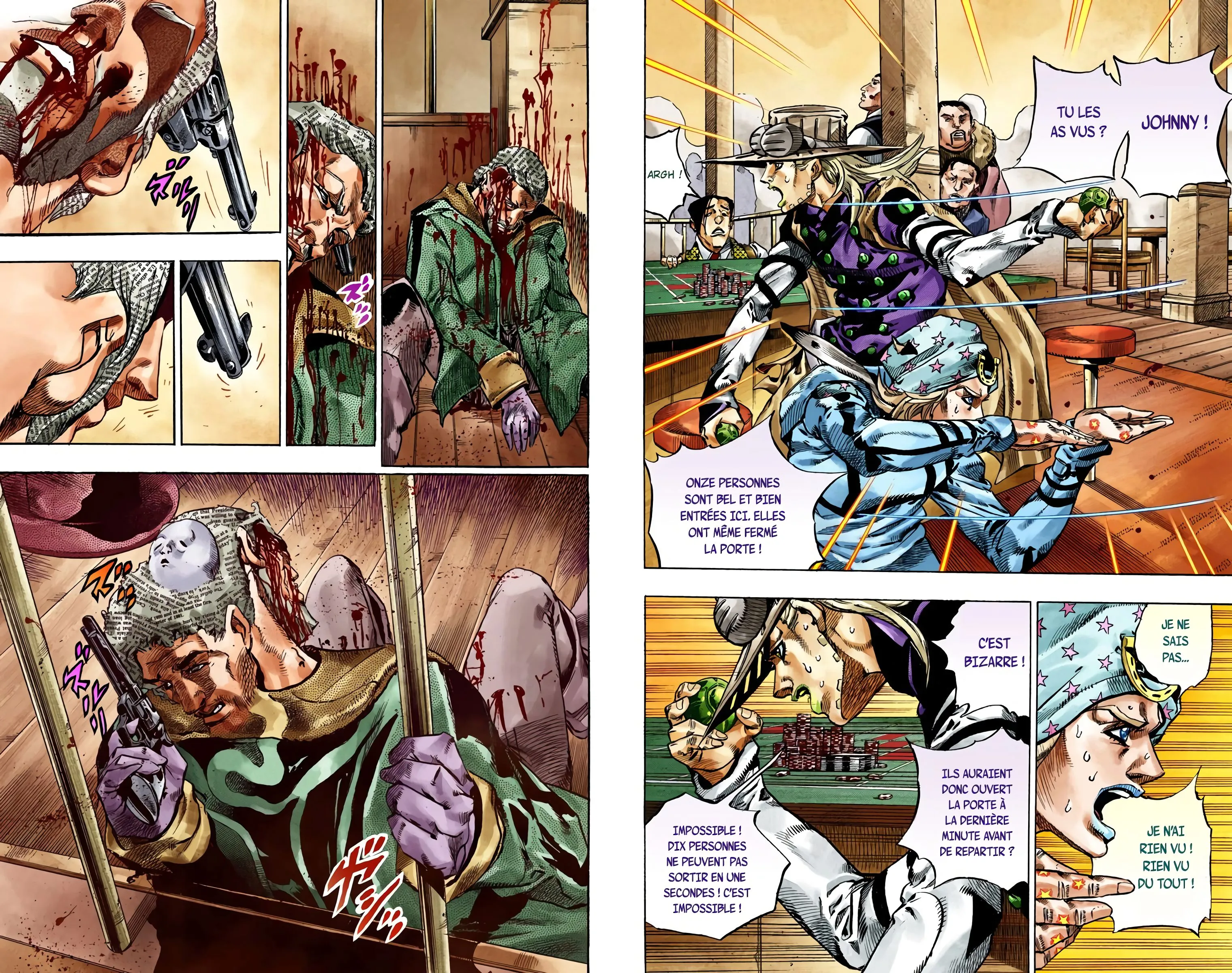 Read JoJo’s Bizarre Adventure Steel Ball Run FR Manga Online