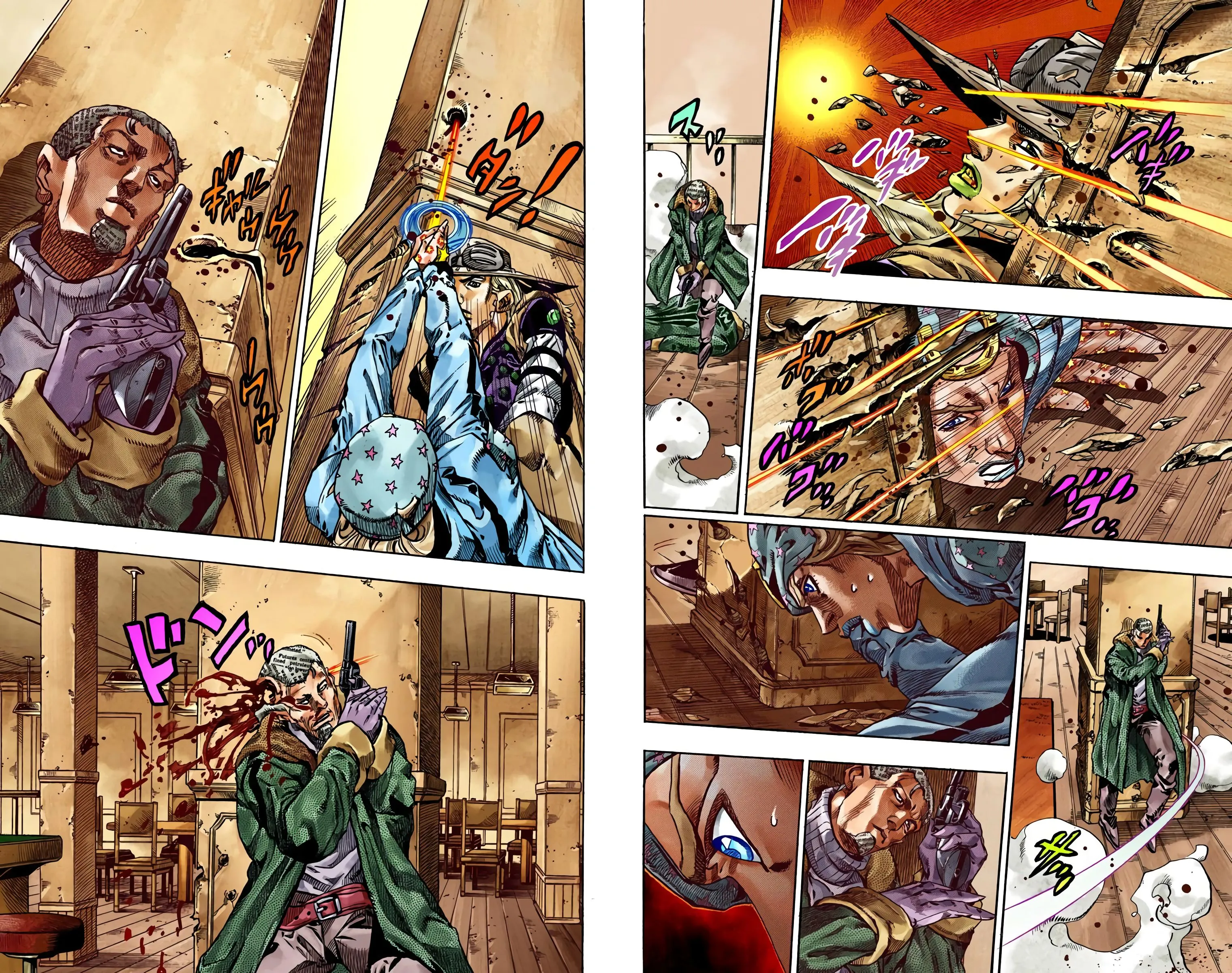 Read JoJo’s Bizarre Adventure Steel Ball Run FR Manga Online