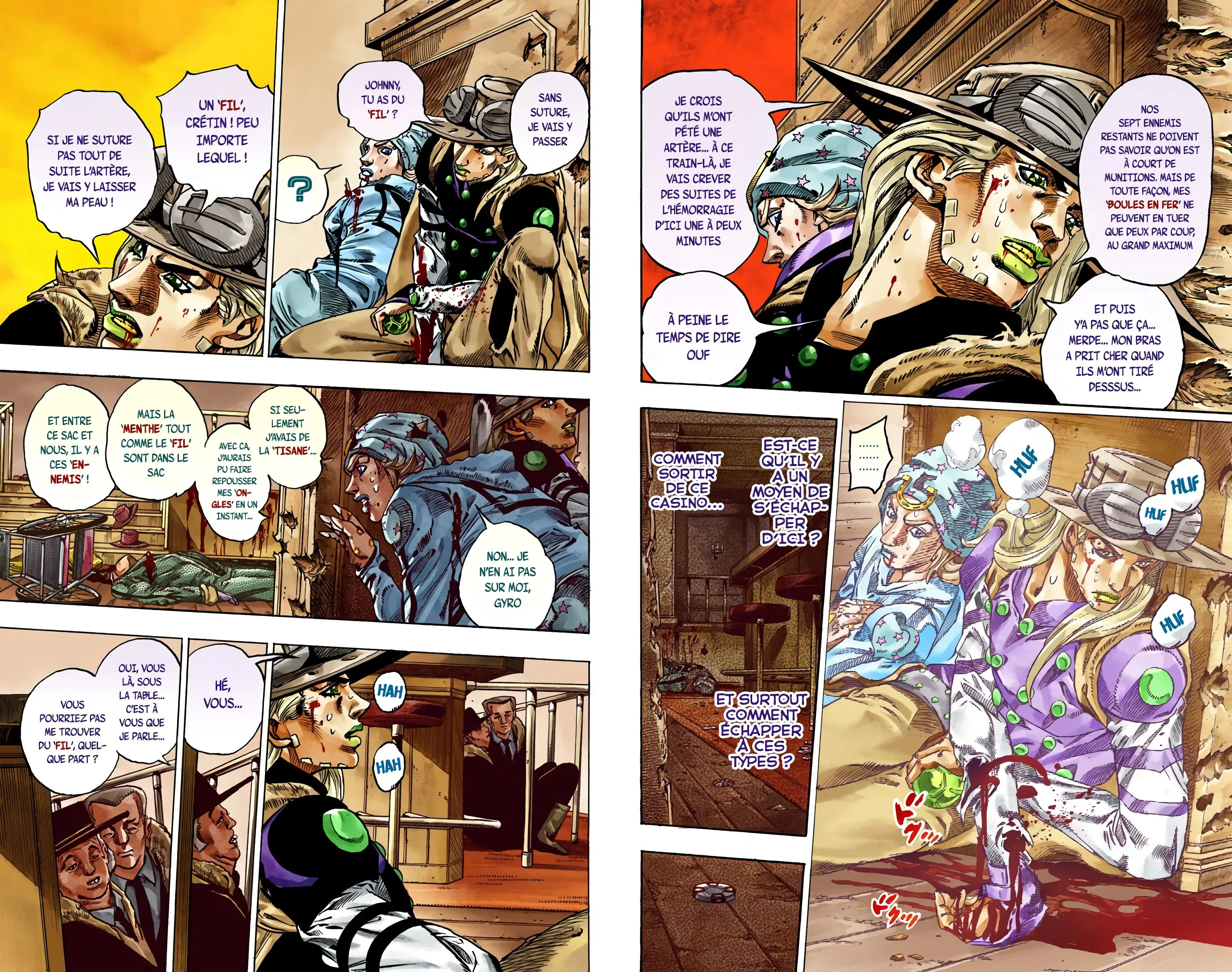 Read JoJo’s Bizarre Adventure Steel Ball Run FR Manga Online