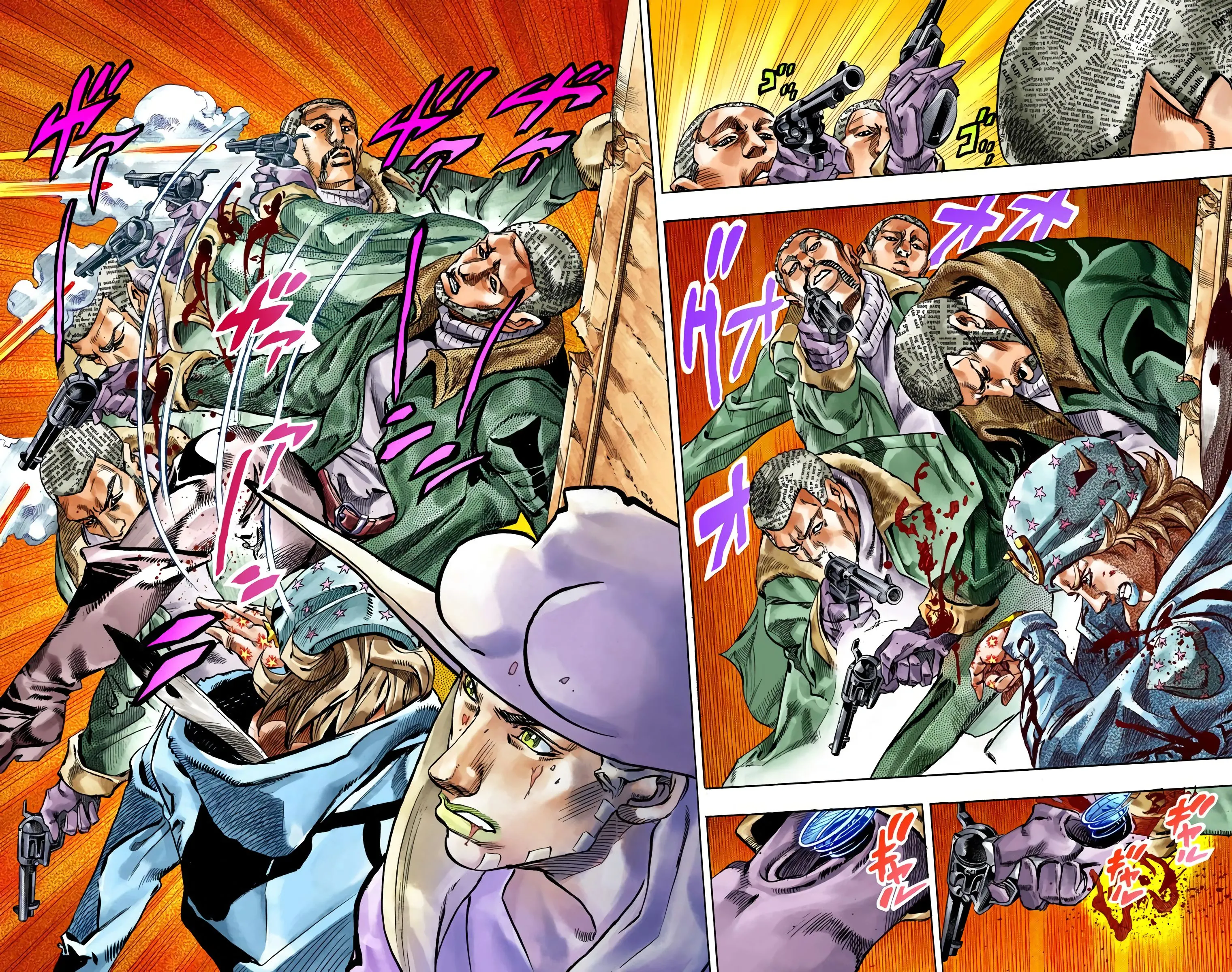 Read JoJo’s Bizarre Adventure Steel Ball Run FR Manga Online