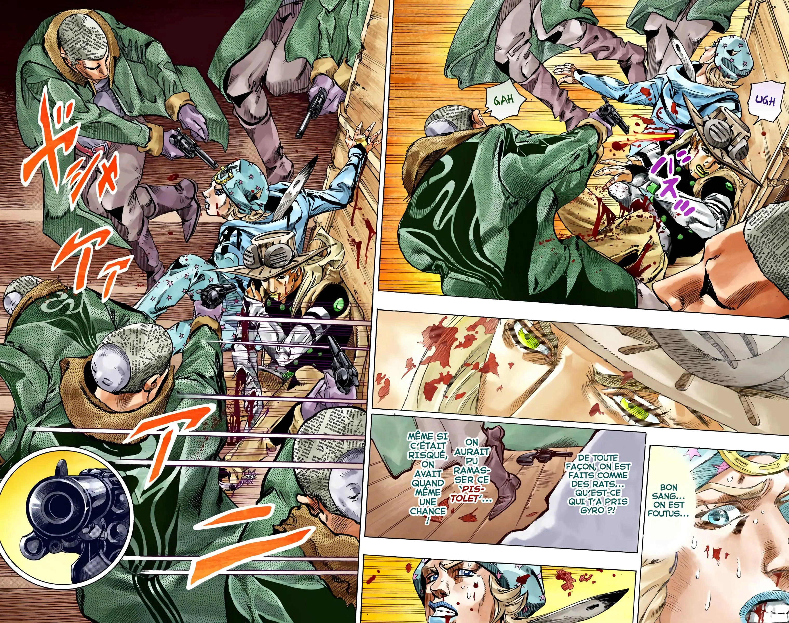 Read JoJo’s Bizarre Adventure Steel Ball Run FR Manga Online