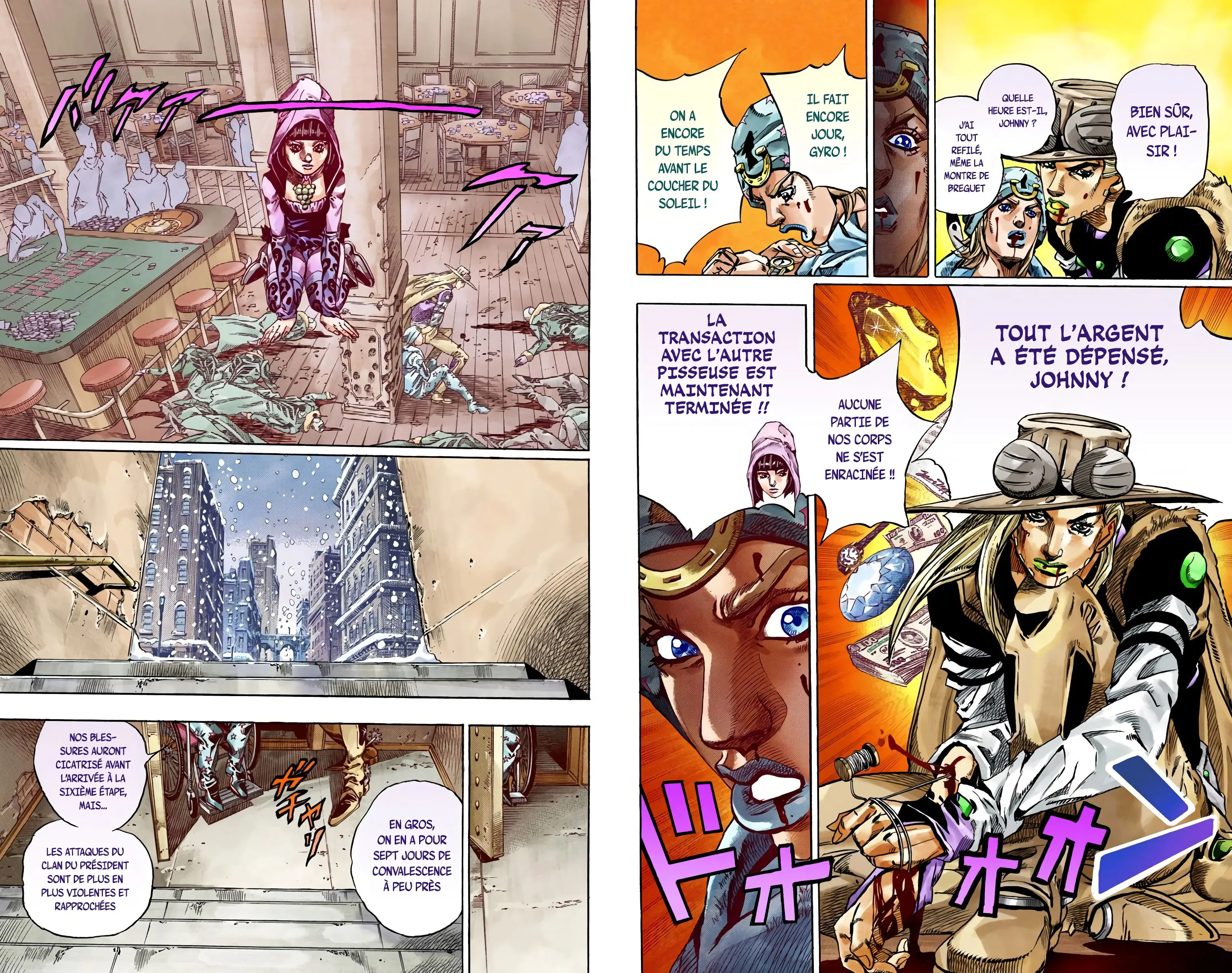 Read JoJo’s Bizarre Adventure Steel Ball Run FR Manga Online