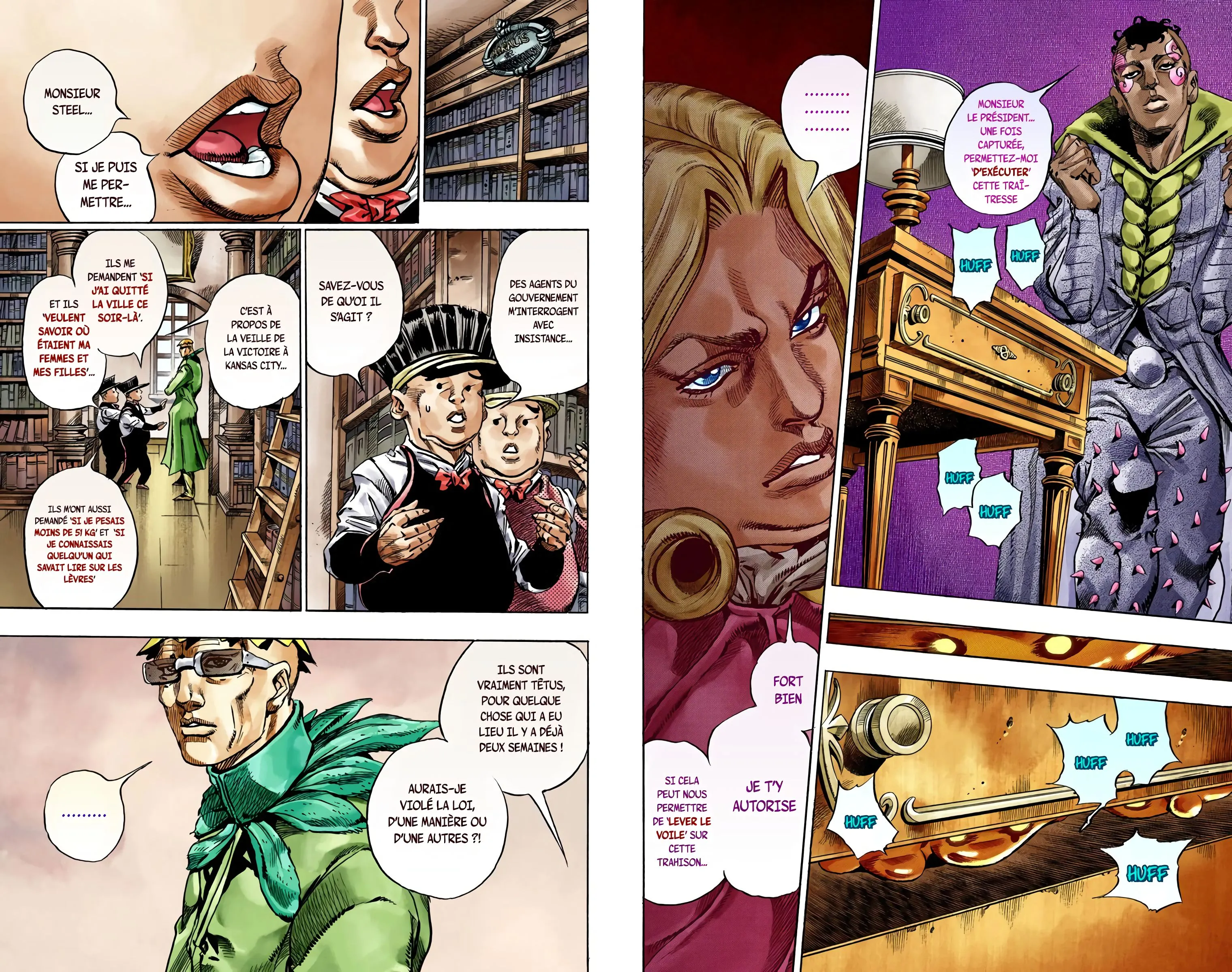 Read JoJo’s Bizarre Adventure Steel Ball Run FR Manga Online