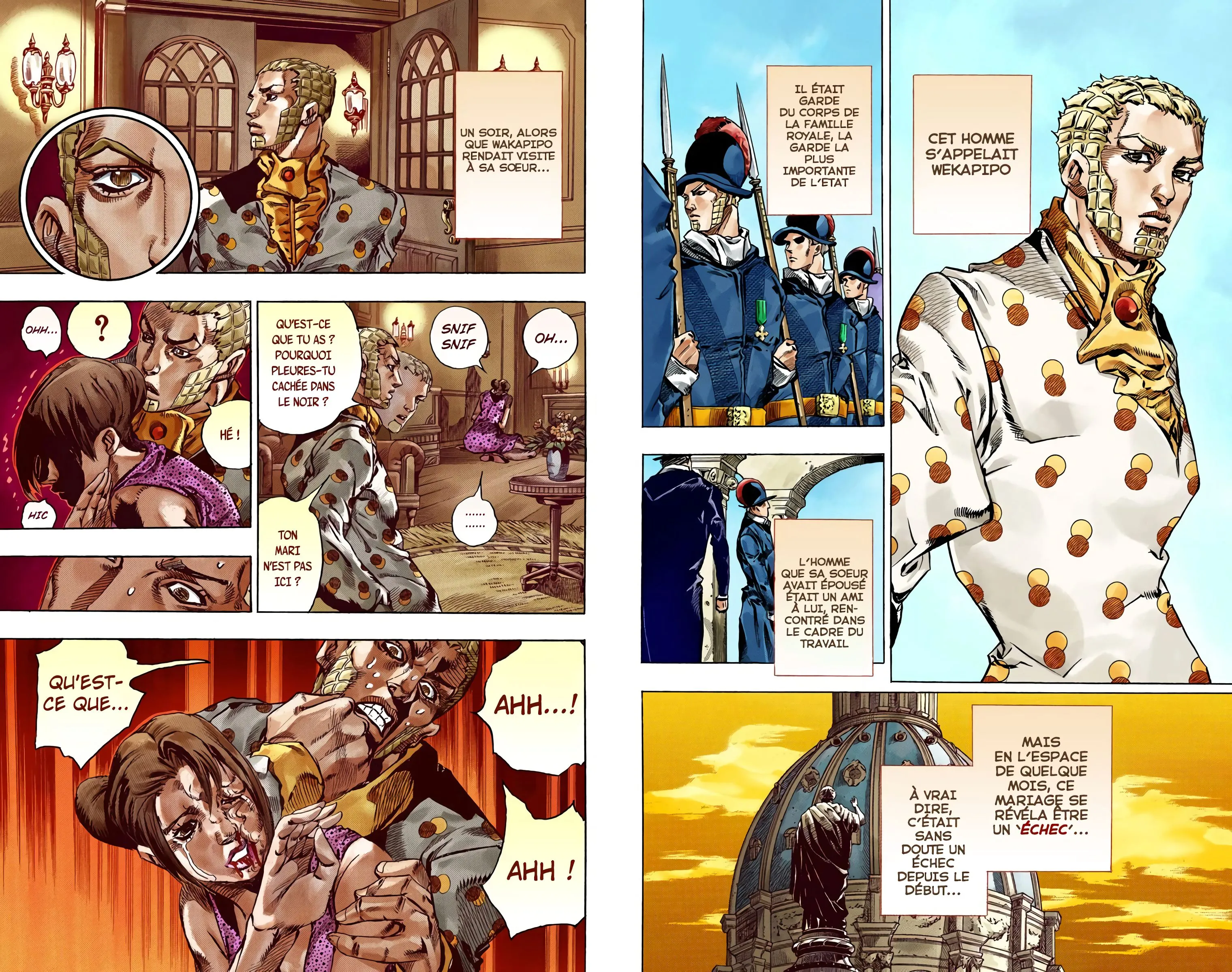 Read JoJo’s Bizarre Adventure Steel Ball Run FR Manga Online