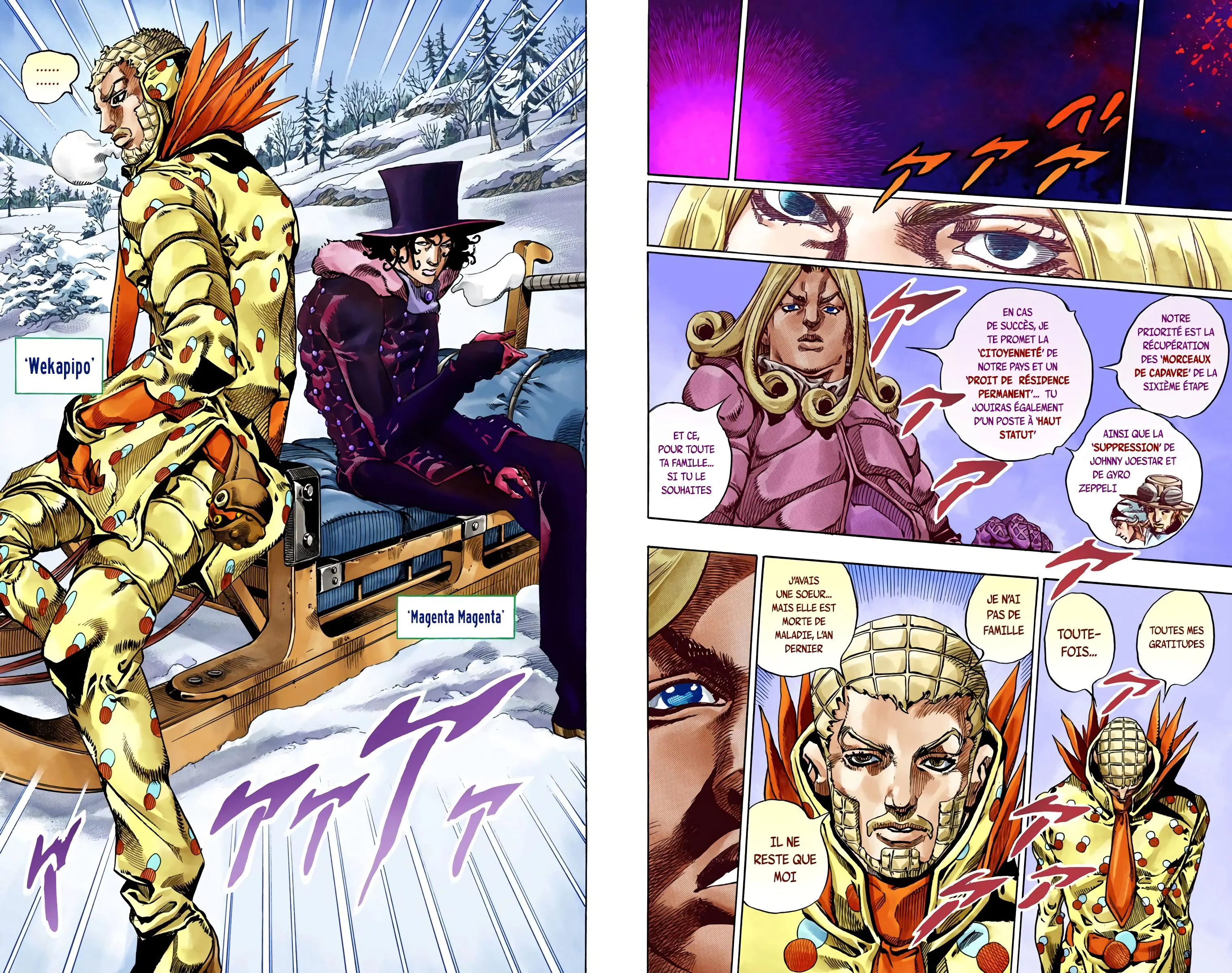 Read JoJo’s Bizarre Adventure Steel Ball Run FR Manga Online