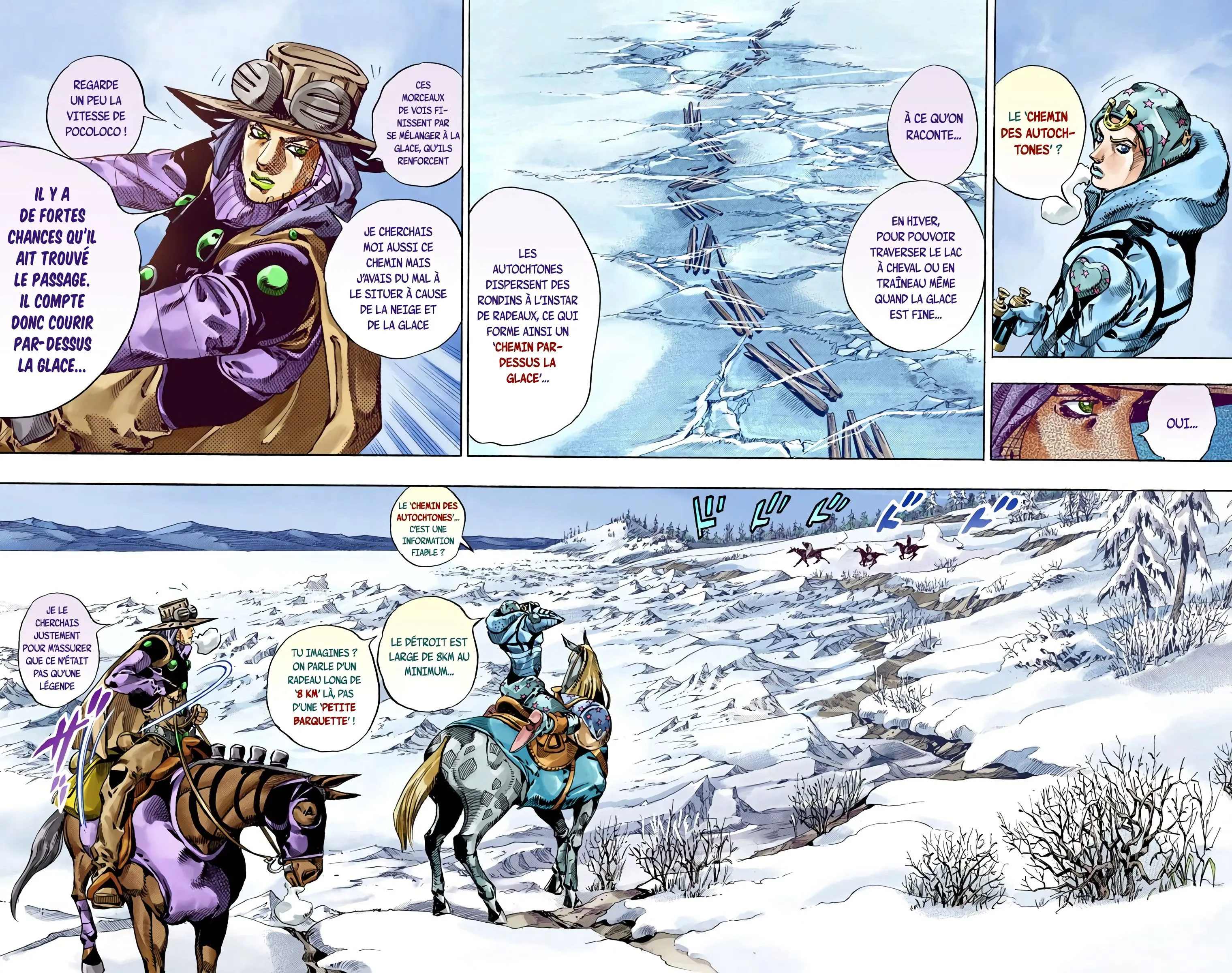 Read JoJo’s Bizarre Adventure Steel Ball Run FR Manga Online