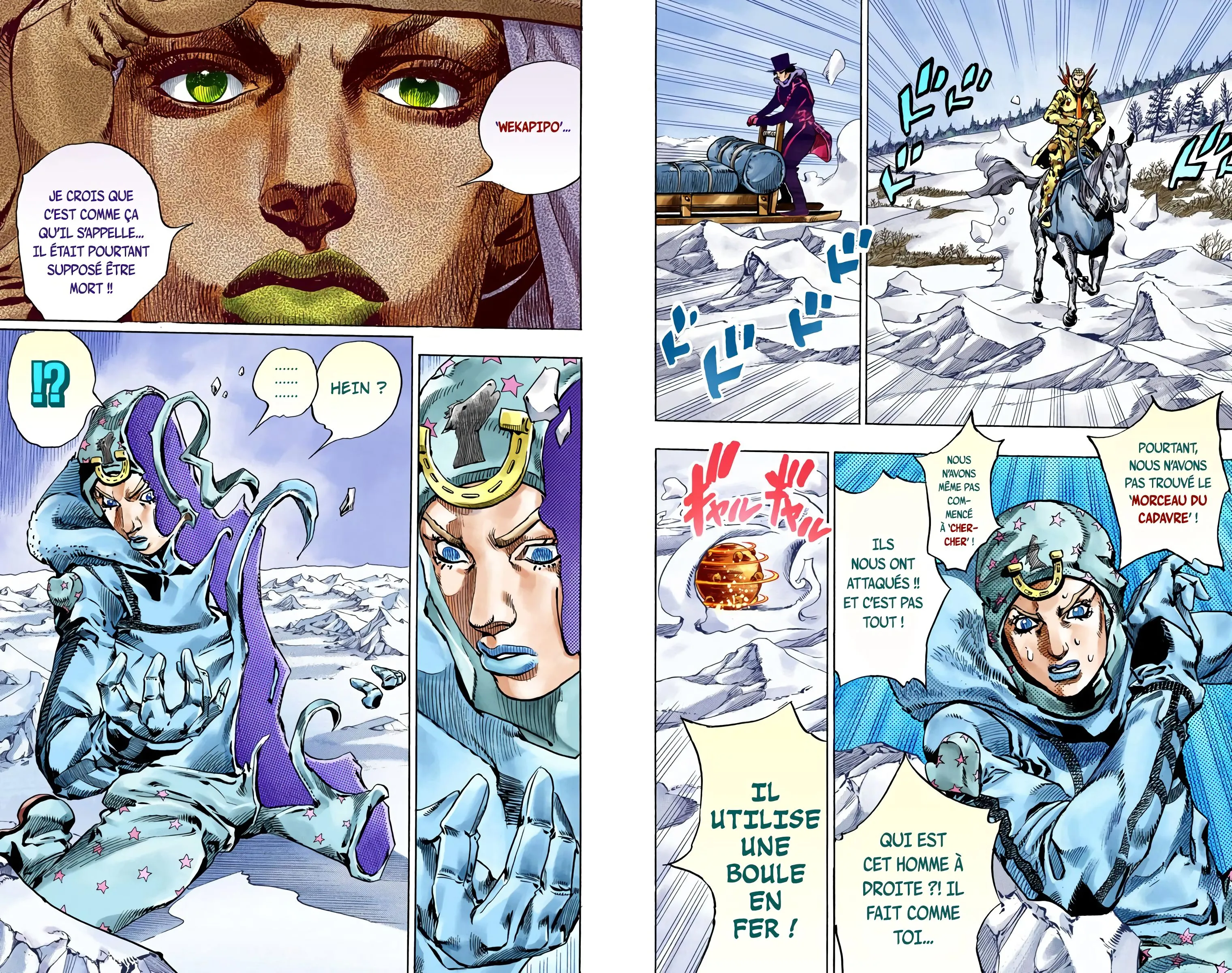 Read JoJo’s Bizarre Adventure Steel Ball Run FR Manga Online