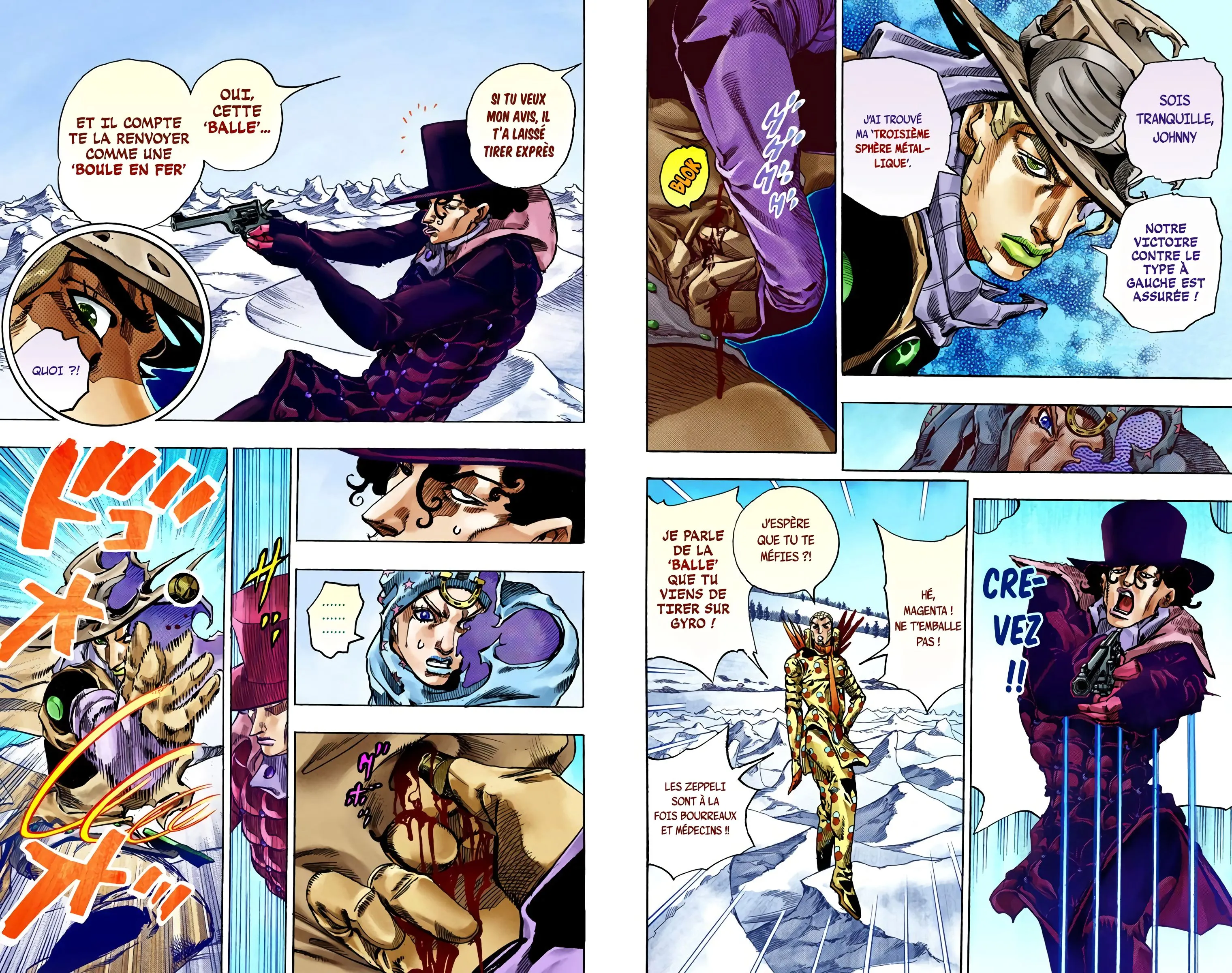 Read JoJo’s Bizarre Adventure Steel Ball Run FR Manga Online
