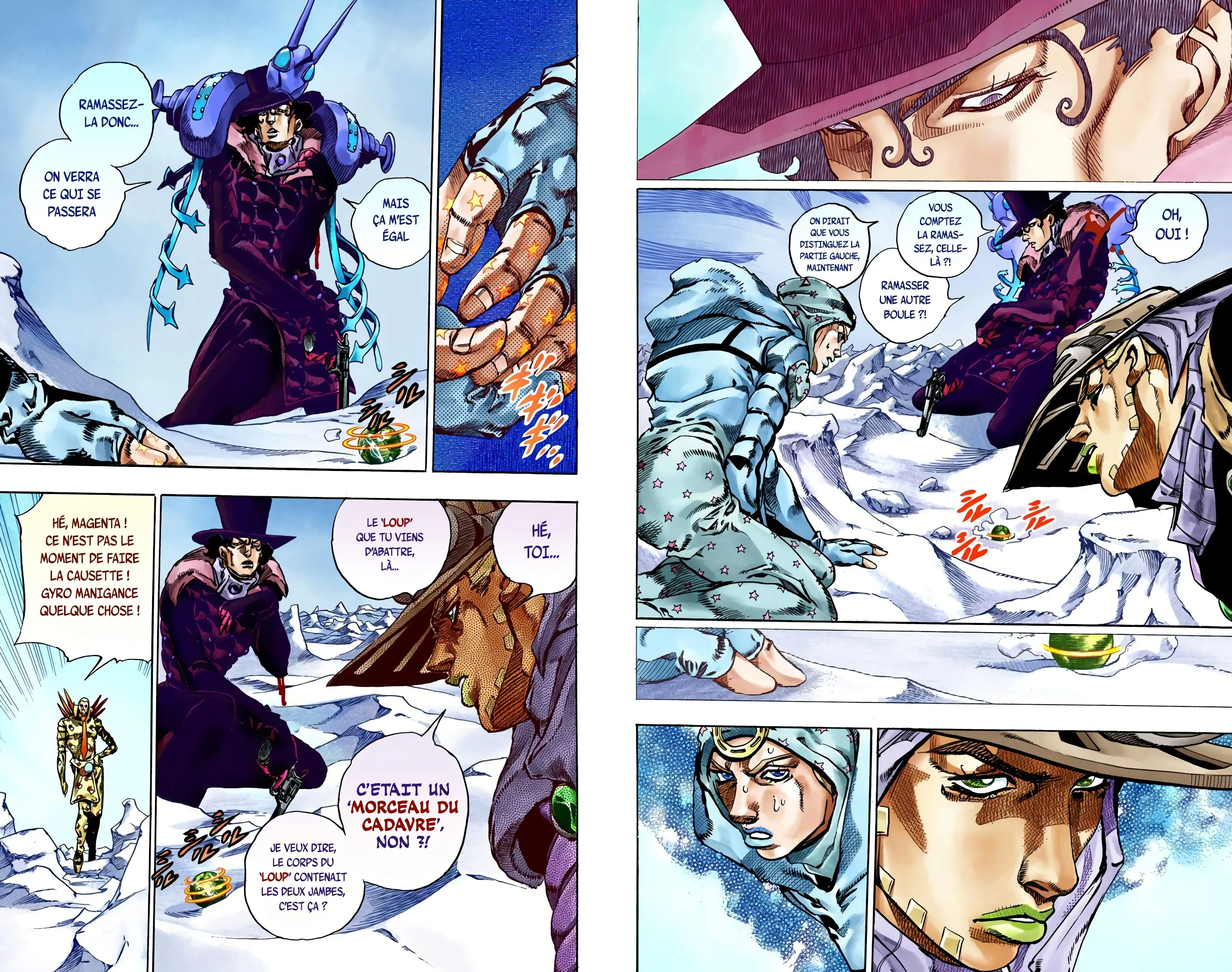 Read JoJo’s Bizarre Adventure Steel Ball Run FR Manga Online