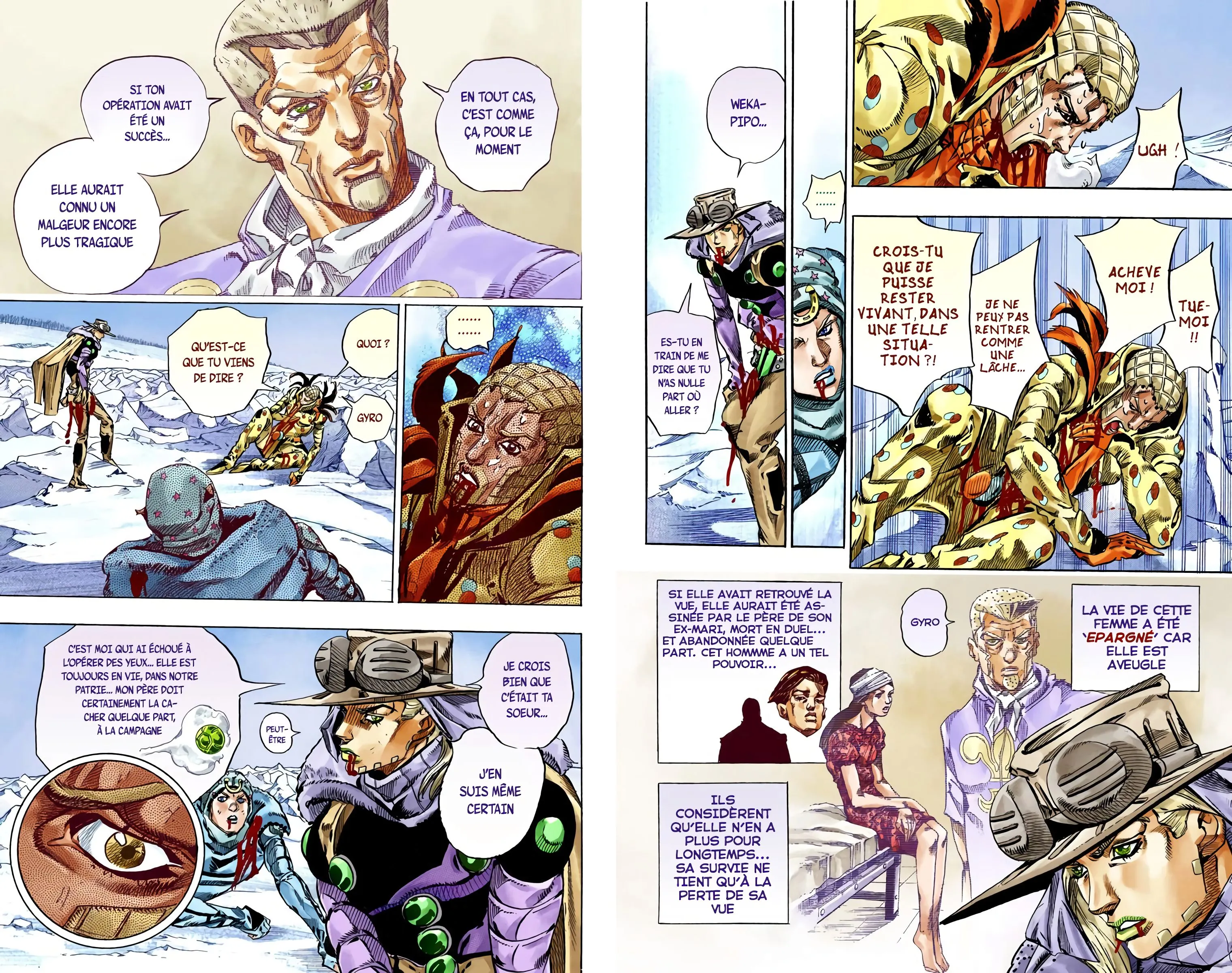 Read JoJo’s Bizarre Adventure Steel Ball Run FR Manga Online