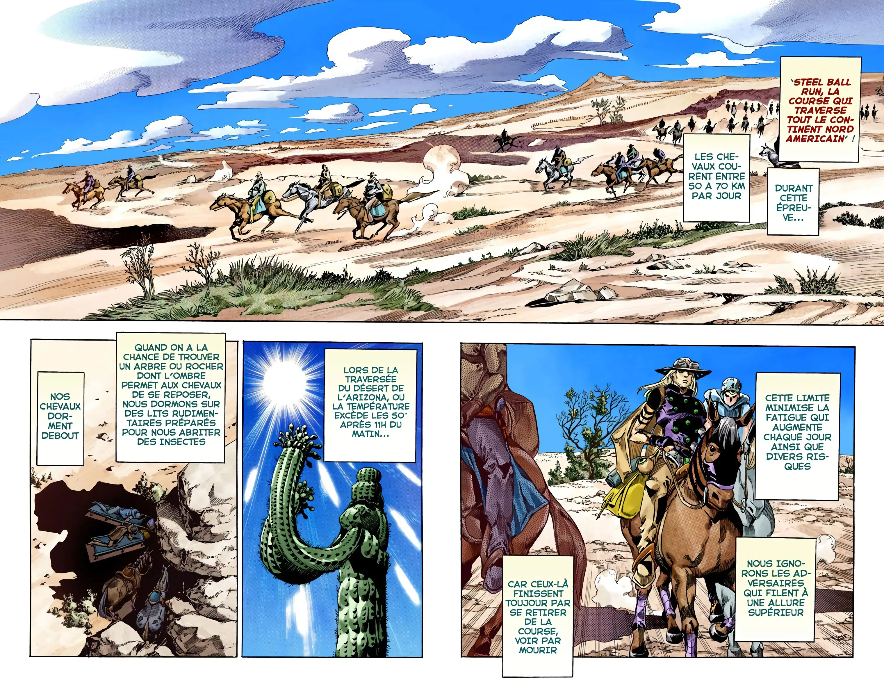 Read JoJo’s Bizarre Adventure Steel Ball Run FR Manga Online