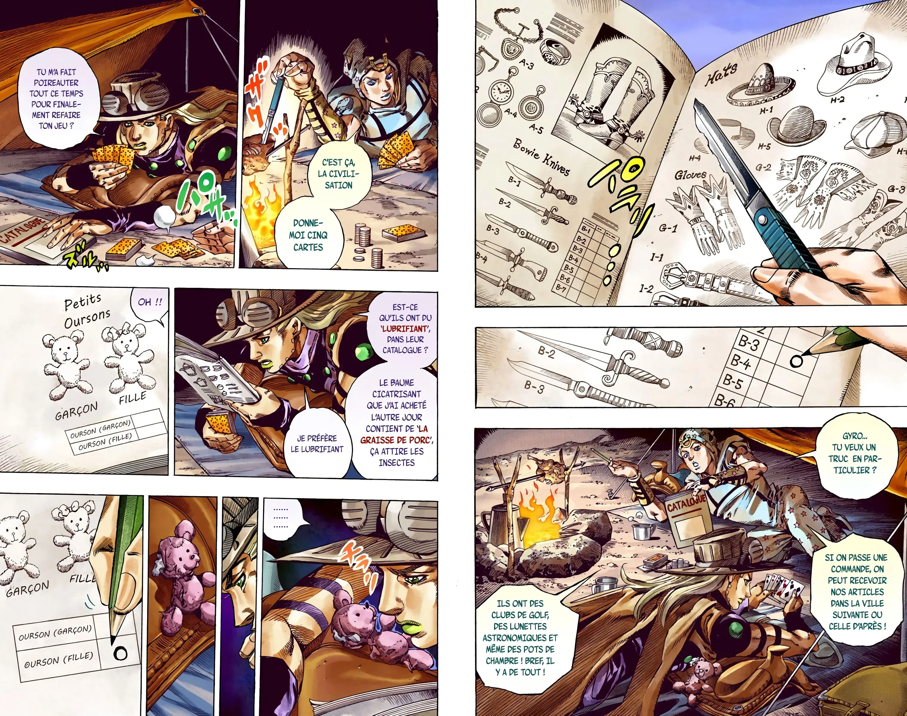 Read JoJo’s Bizarre Adventure Steel Ball Run FR Manga Online