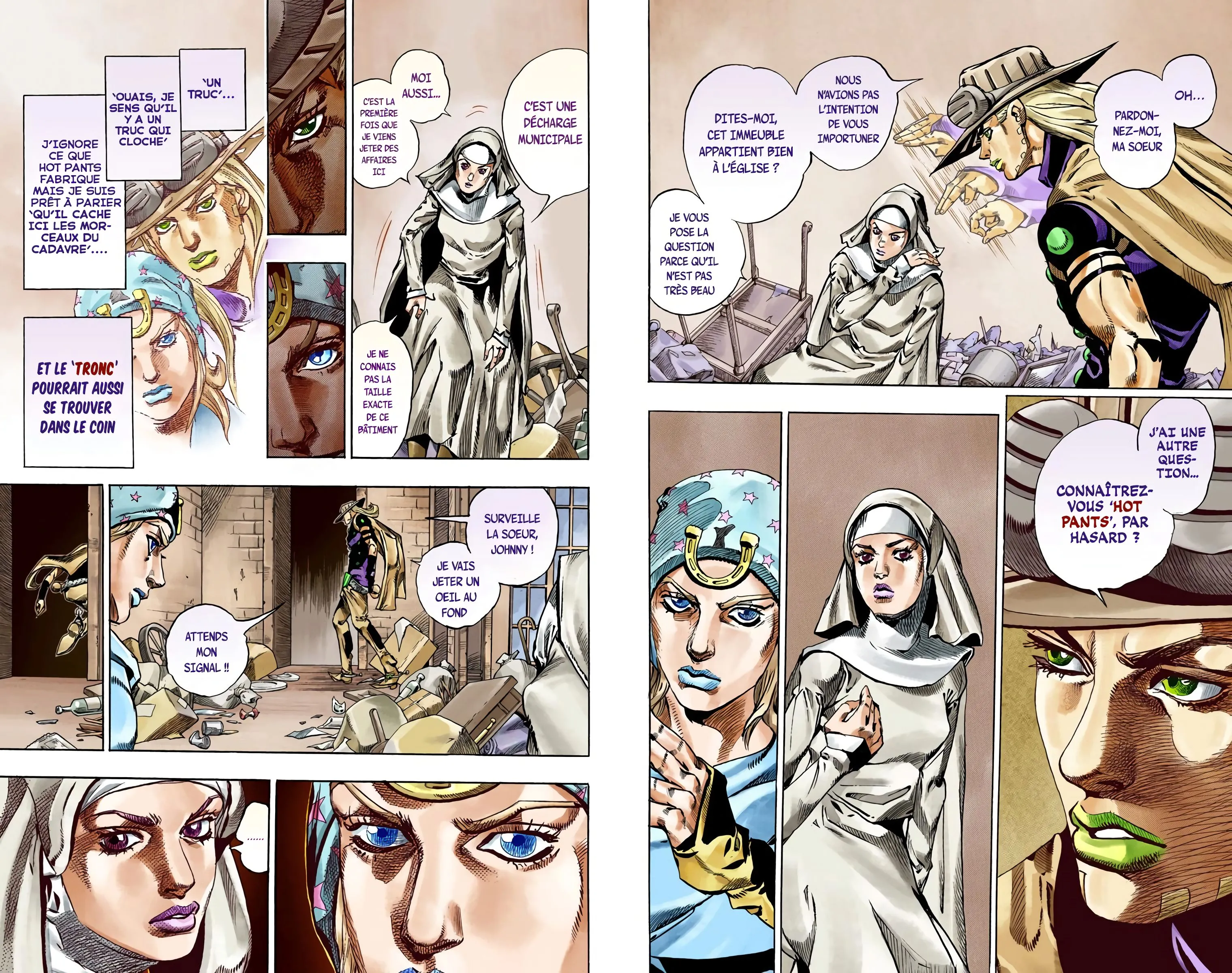 Read JoJo’s Bizarre Adventure Steel Ball Run FR Manga Online