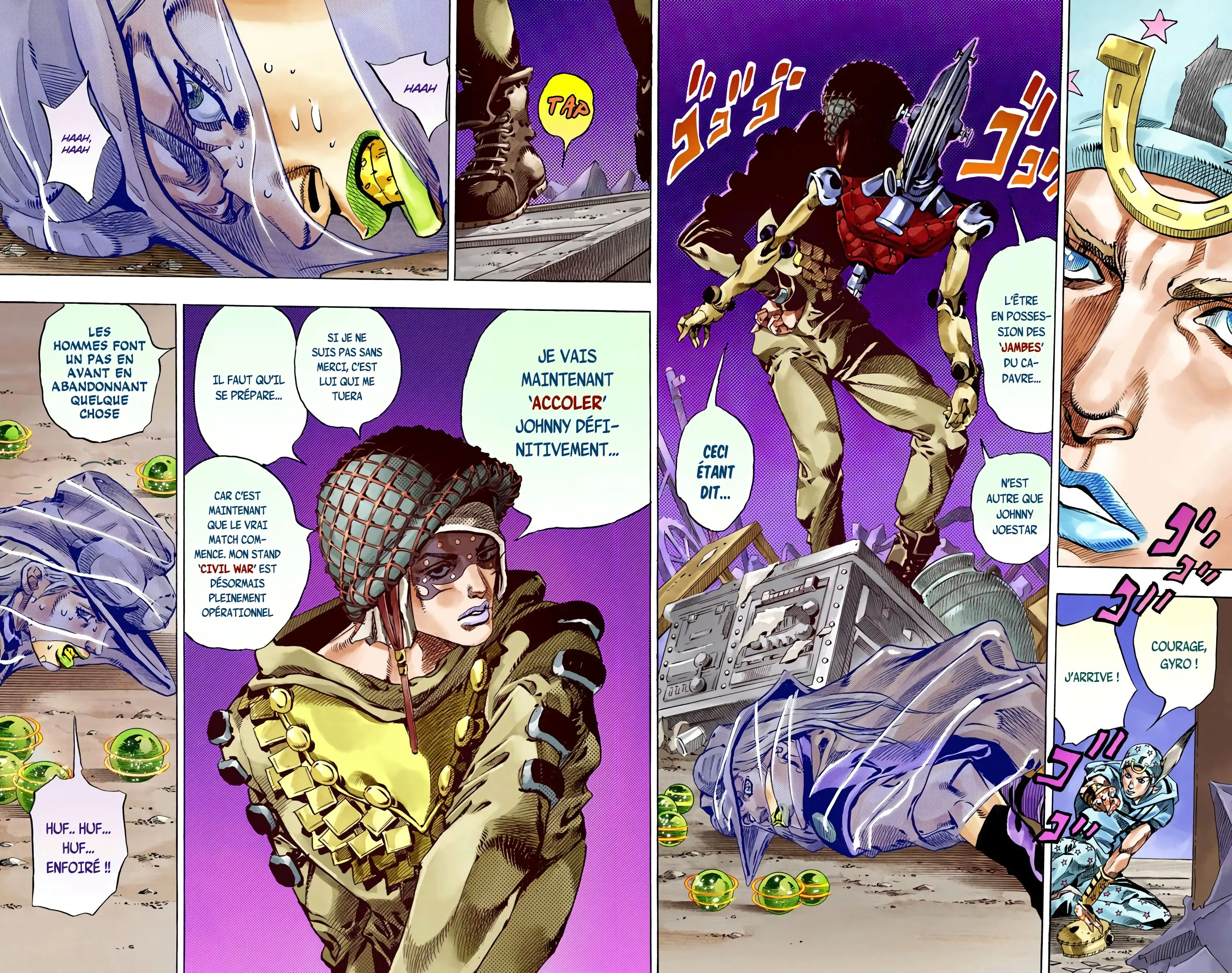 Read JoJo’s Bizarre Adventure Steel Ball Run FR Manga Online