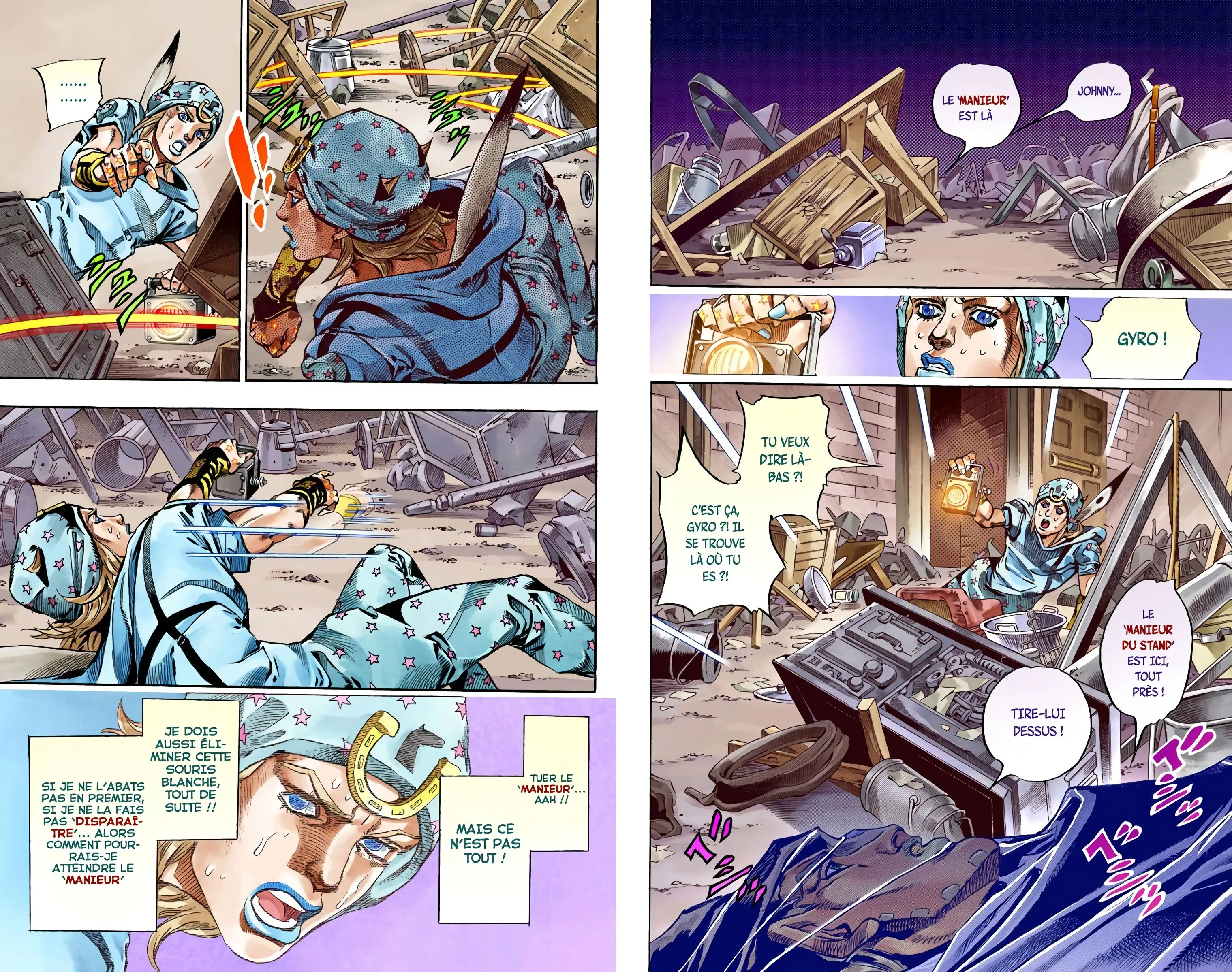 Read JoJo’s Bizarre Adventure Steel Ball Run FR Manga Online