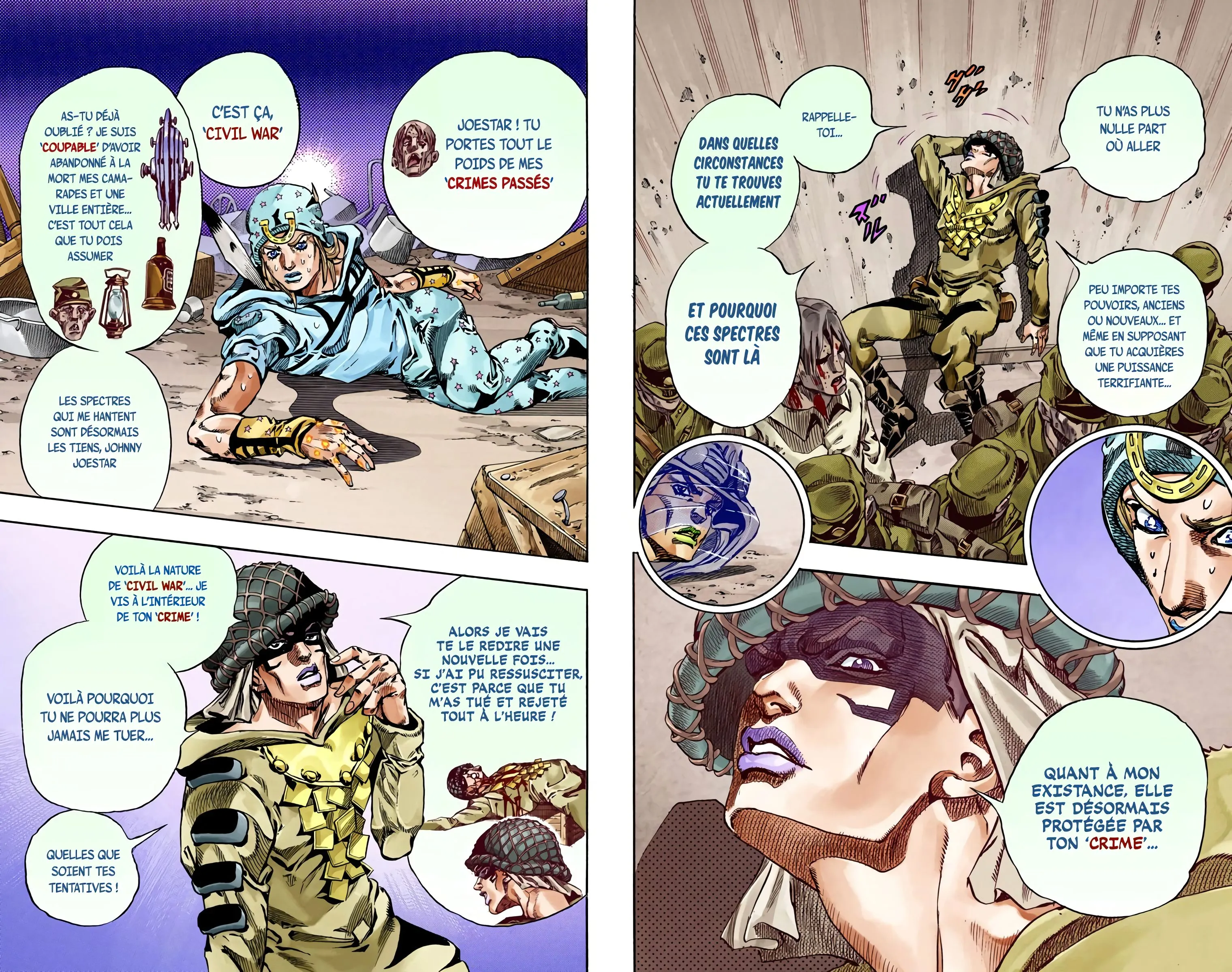 Read JoJo’s Bizarre Adventure Steel Ball Run FR Manga Online