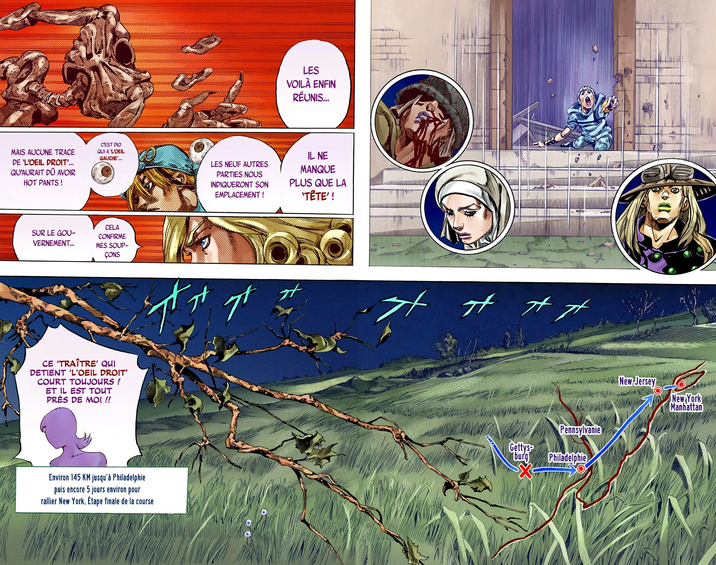 Read JoJo’s Bizarre Adventure Steel Ball Run FR Manga Online