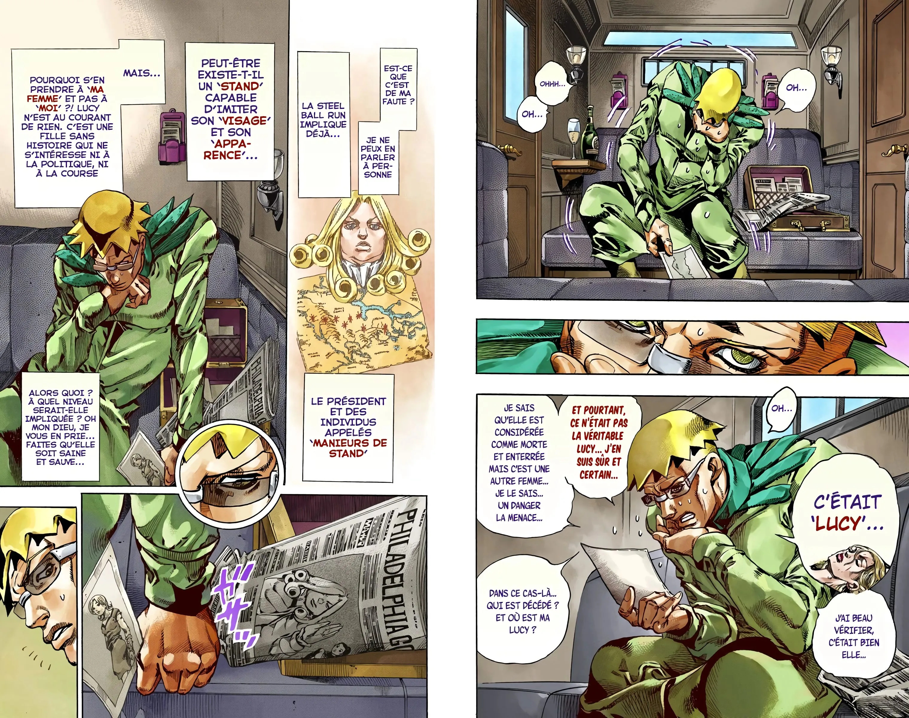 Read JoJo’s Bizarre Adventure Steel Ball Run FR Manga Online