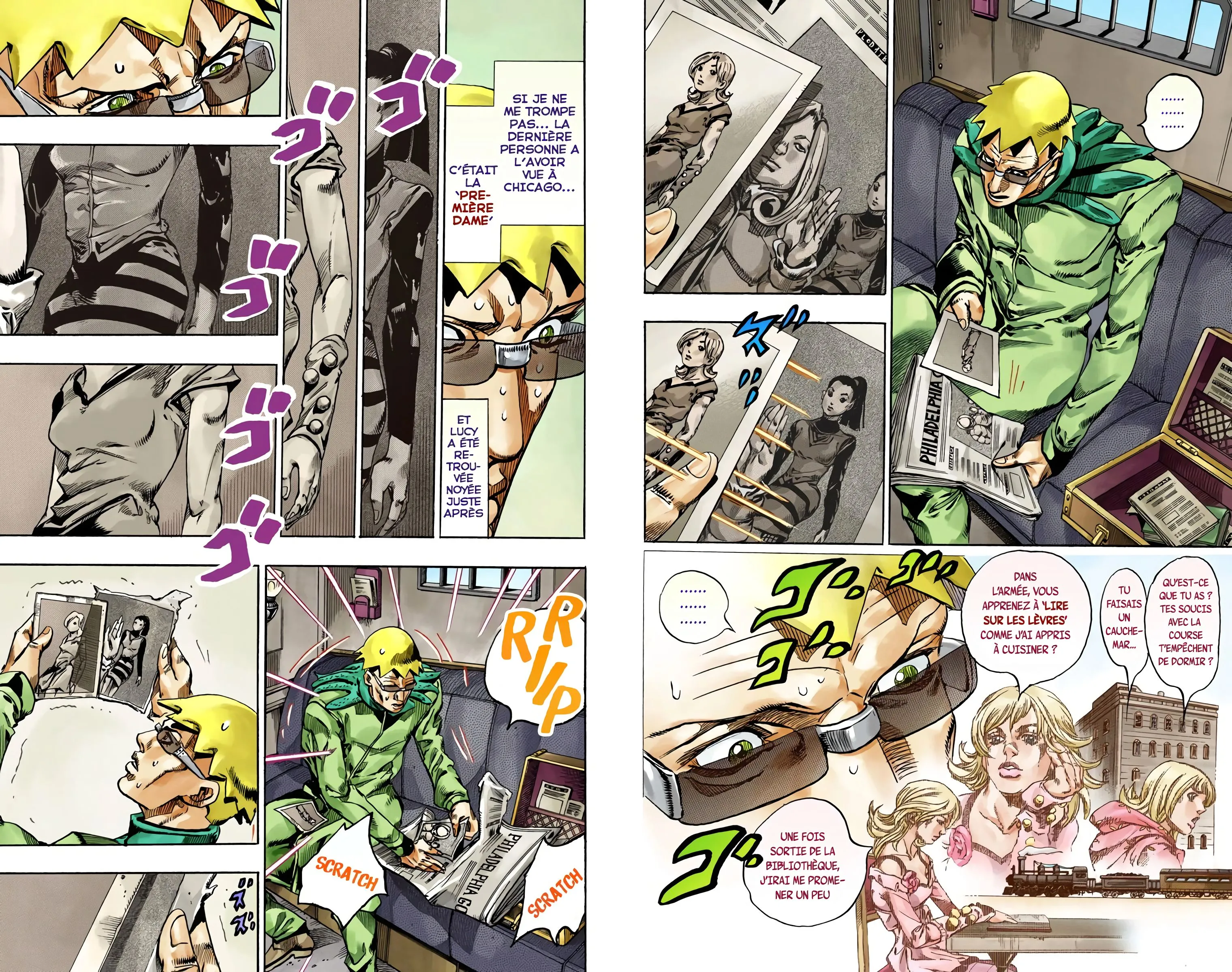 Read JoJo’s Bizarre Adventure Steel Ball Run FR Manga Online