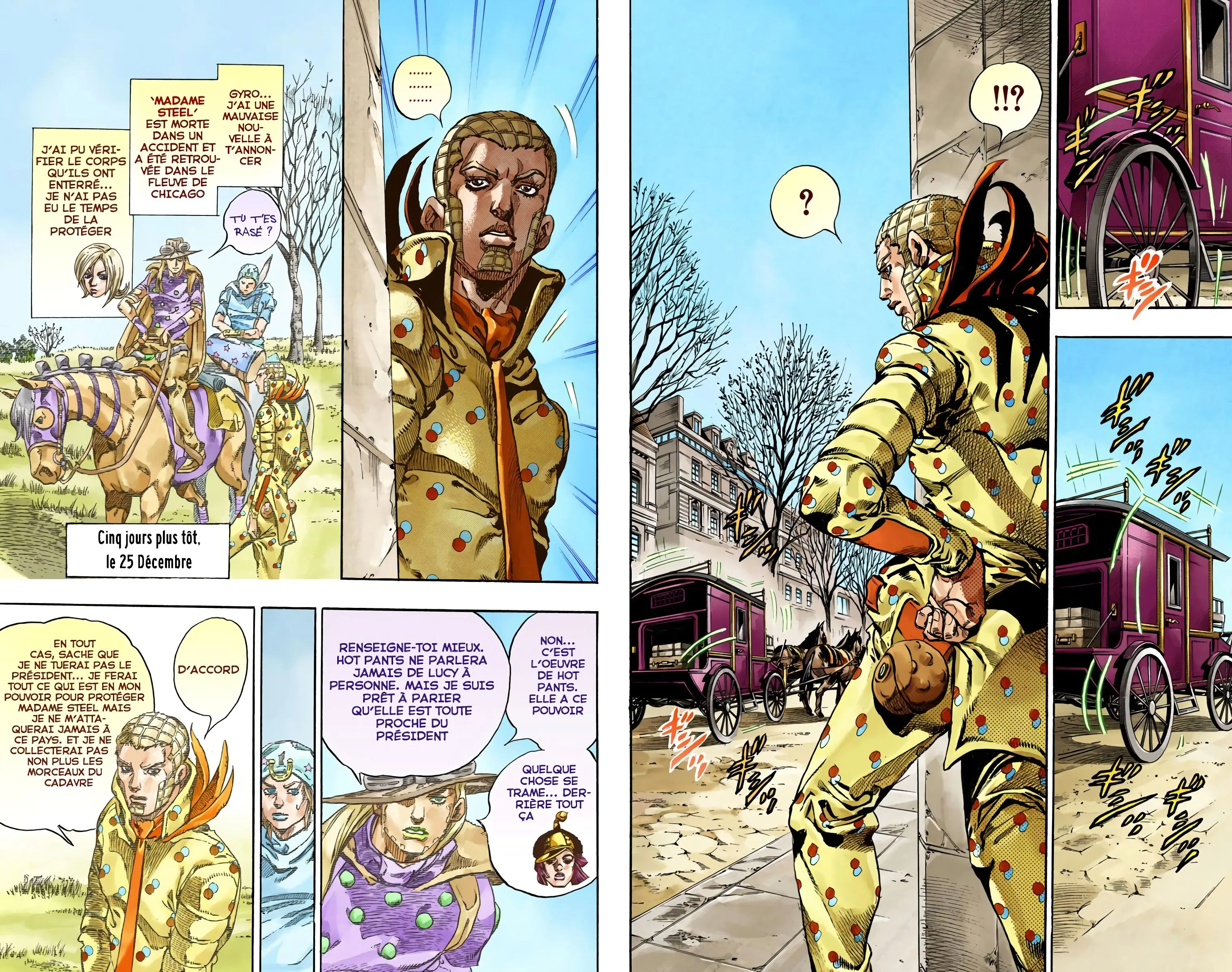 Read JoJo’s Bizarre Adventure Steel Ball Run FR Manga Online