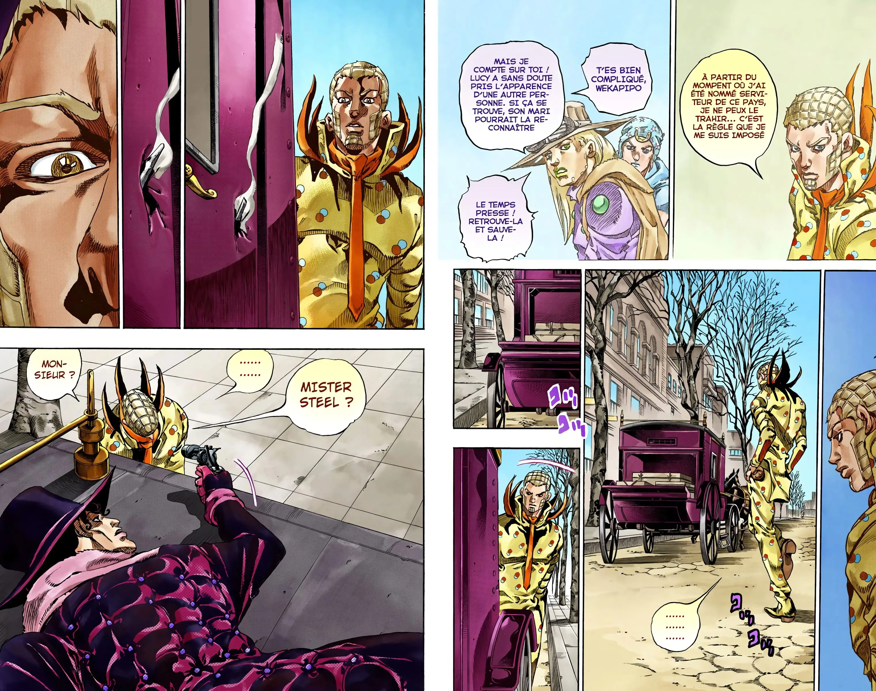 Read JoJo’s Bizarre Adventure Steel Ball Run FR Manga Online
