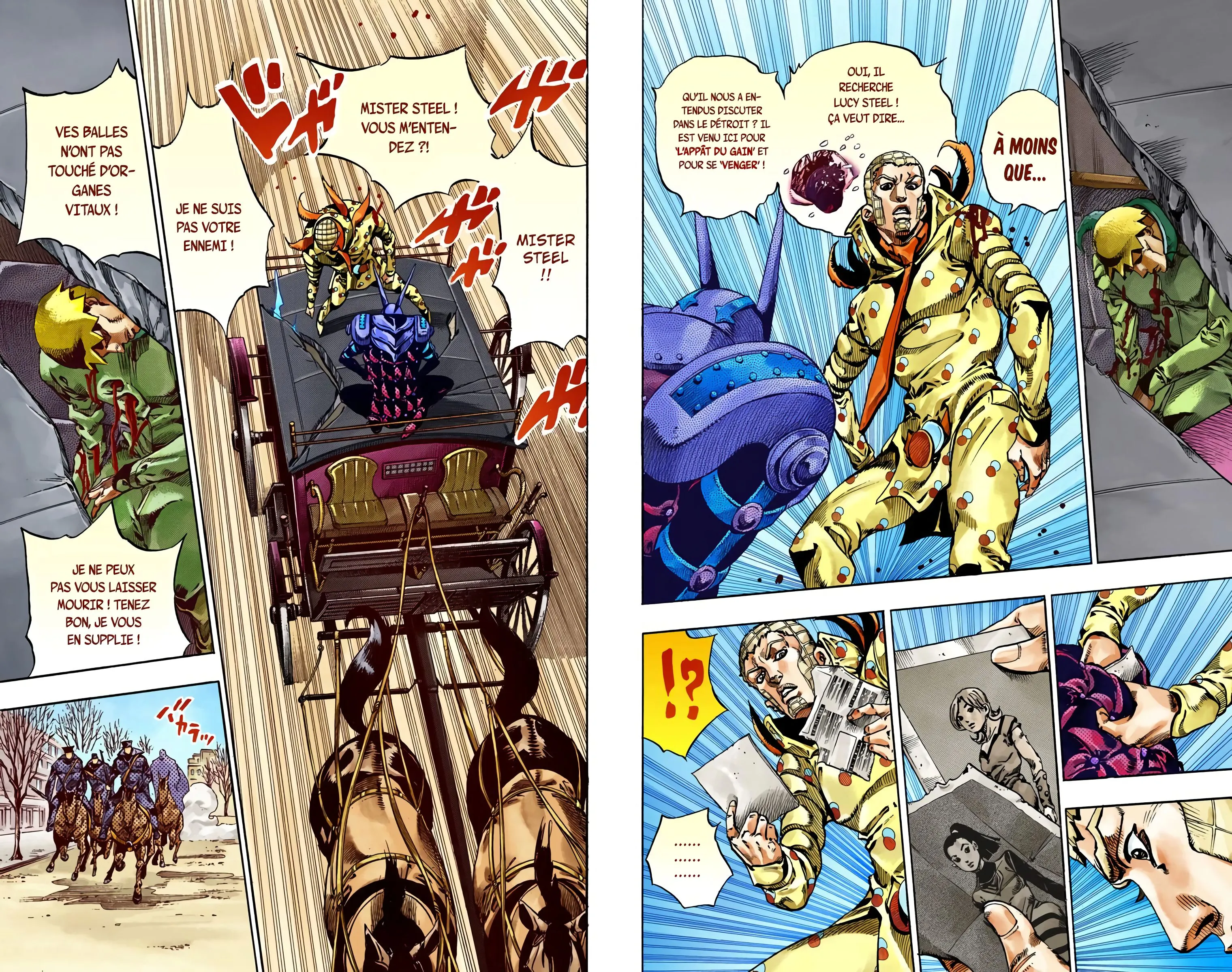 Read JoJo’s Bizarre Adventure Steel Ball Run FR Manga Online