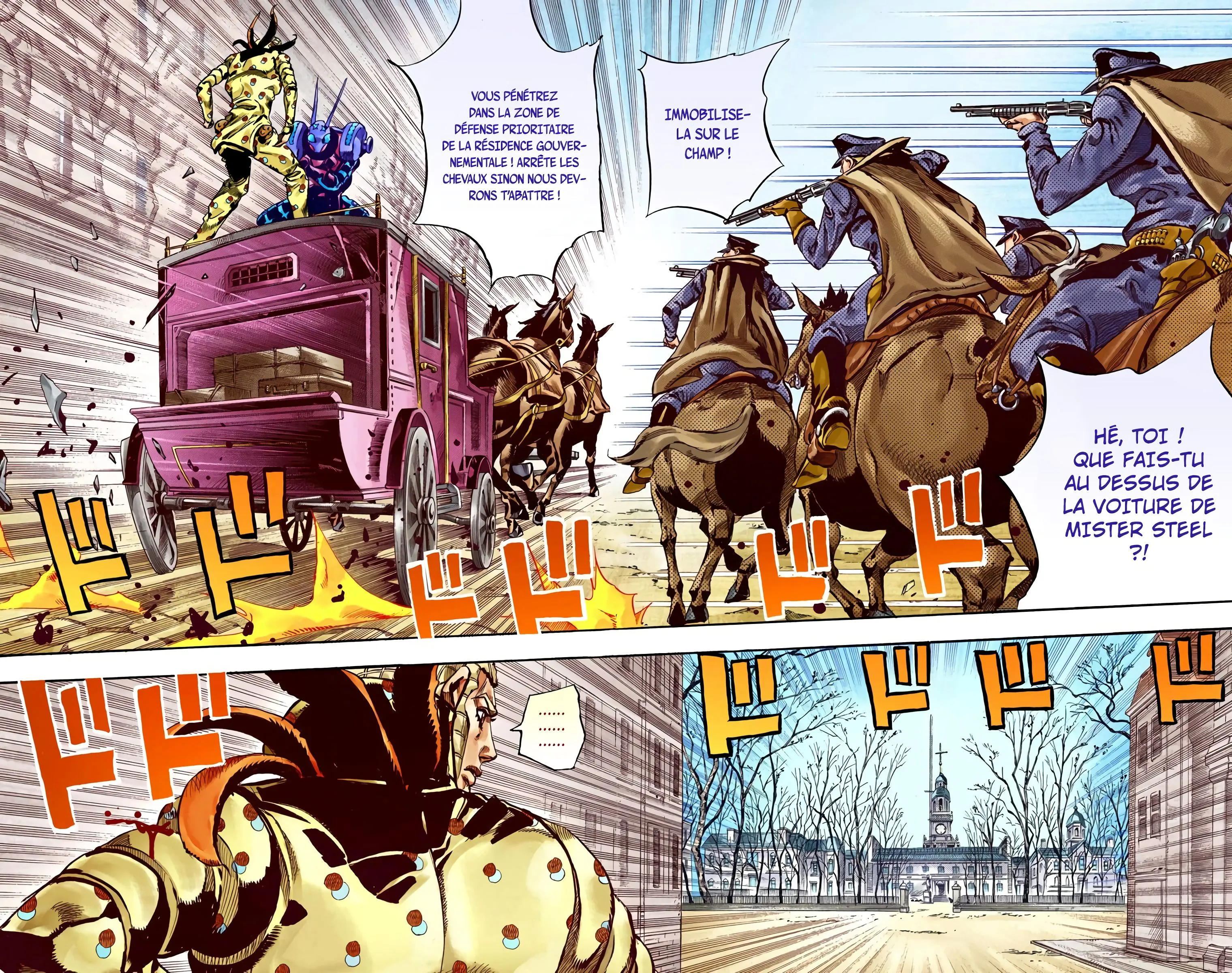 Read JoJo’s Bizarre Adventure Steel Ball Run FR Manga Online