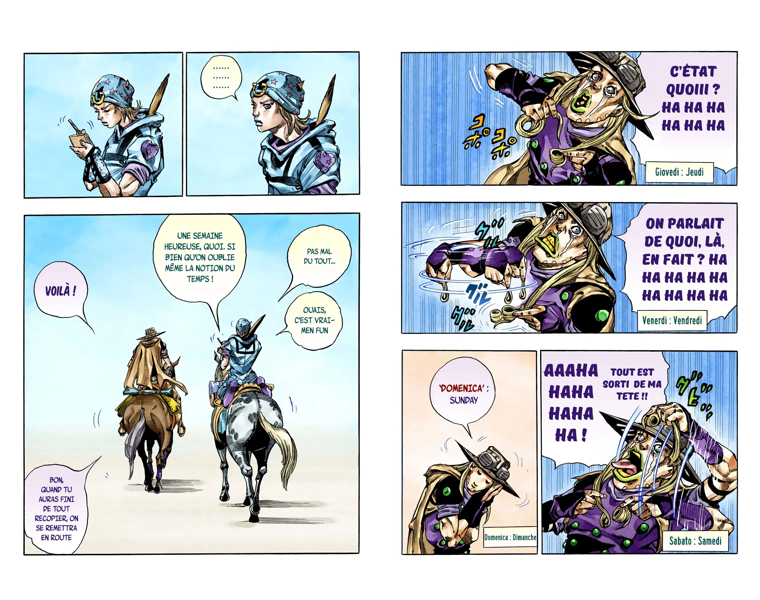 Read JoJo’s Bizarre Adventure Steel Ball Run FR Manga Online