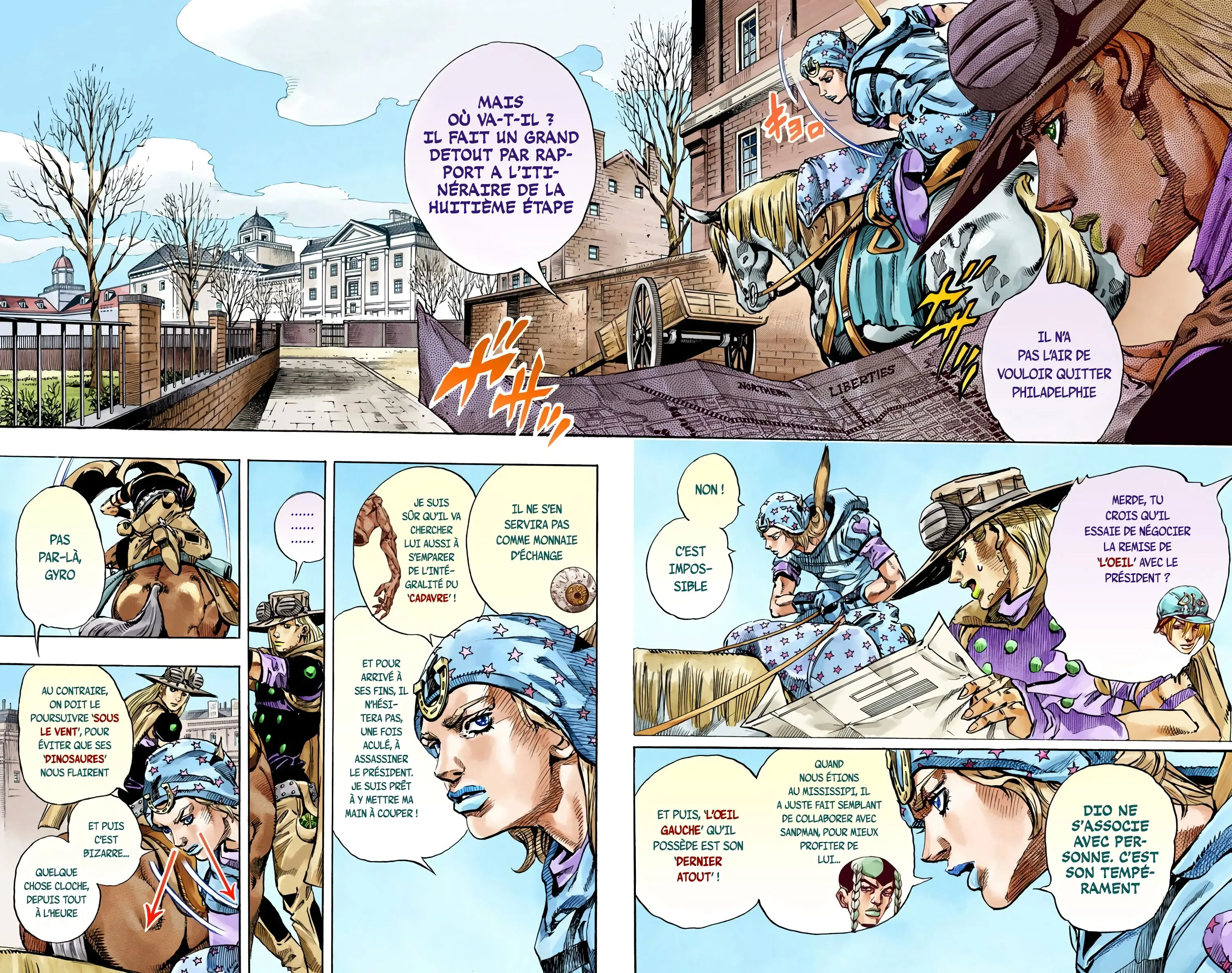 Read JoJo’s Bizarre Adventure Steel Ball Run FR Manga Online