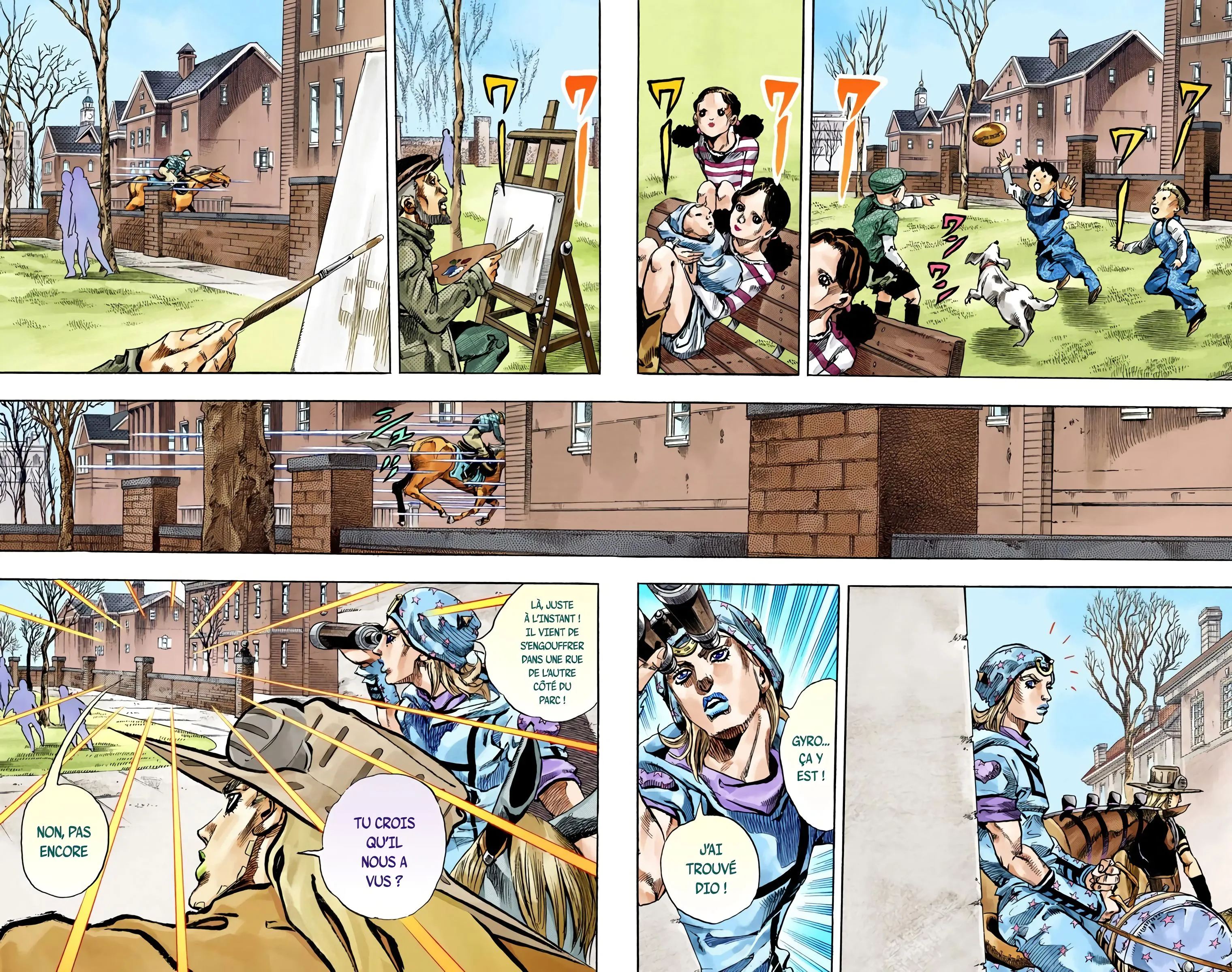 Read JoJo’s Bizarre Adventure Steel Ball Run FR Manga Online