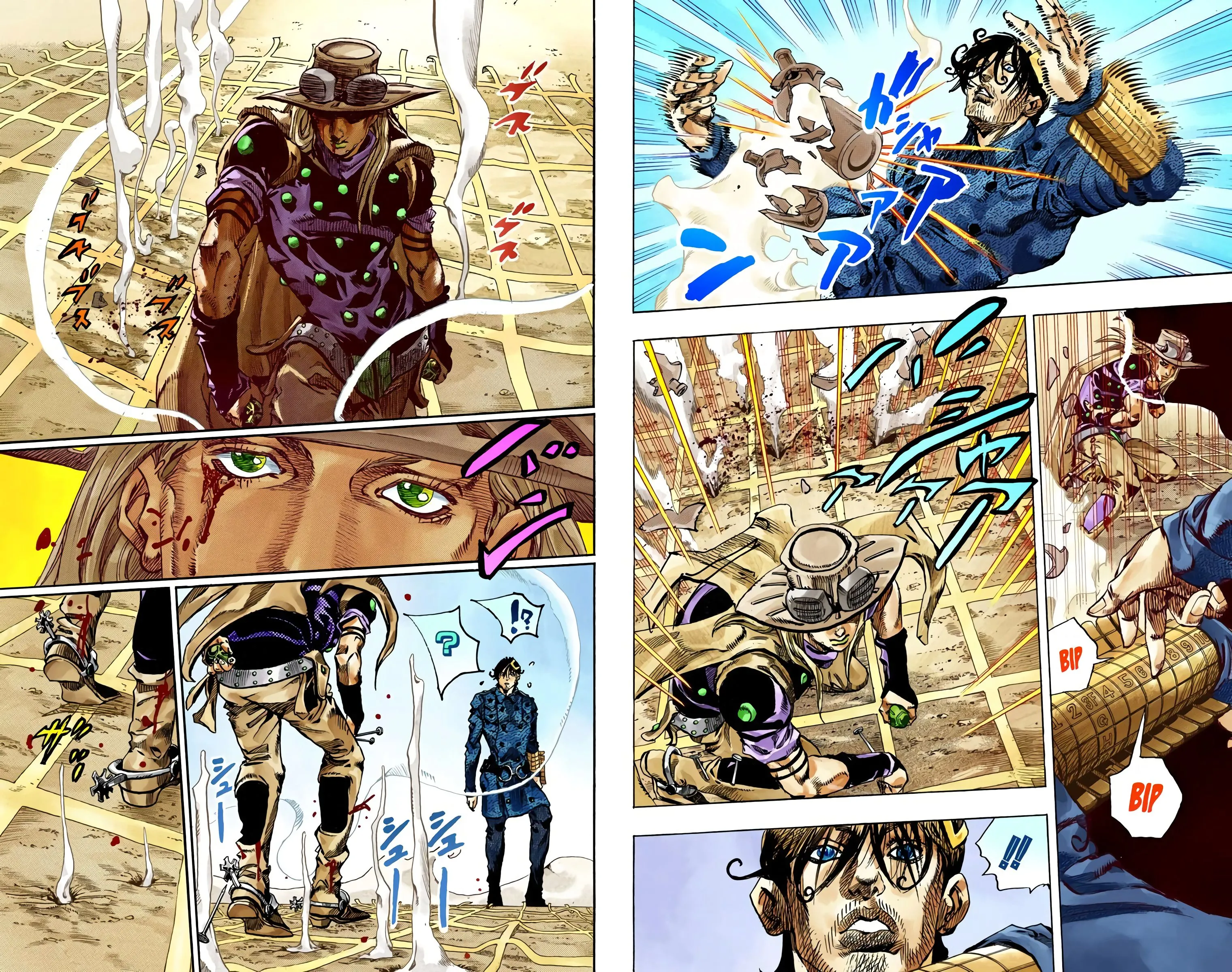 Read JoJo’s Bizarre Adventure Steel Ball Run FR Manga Online
