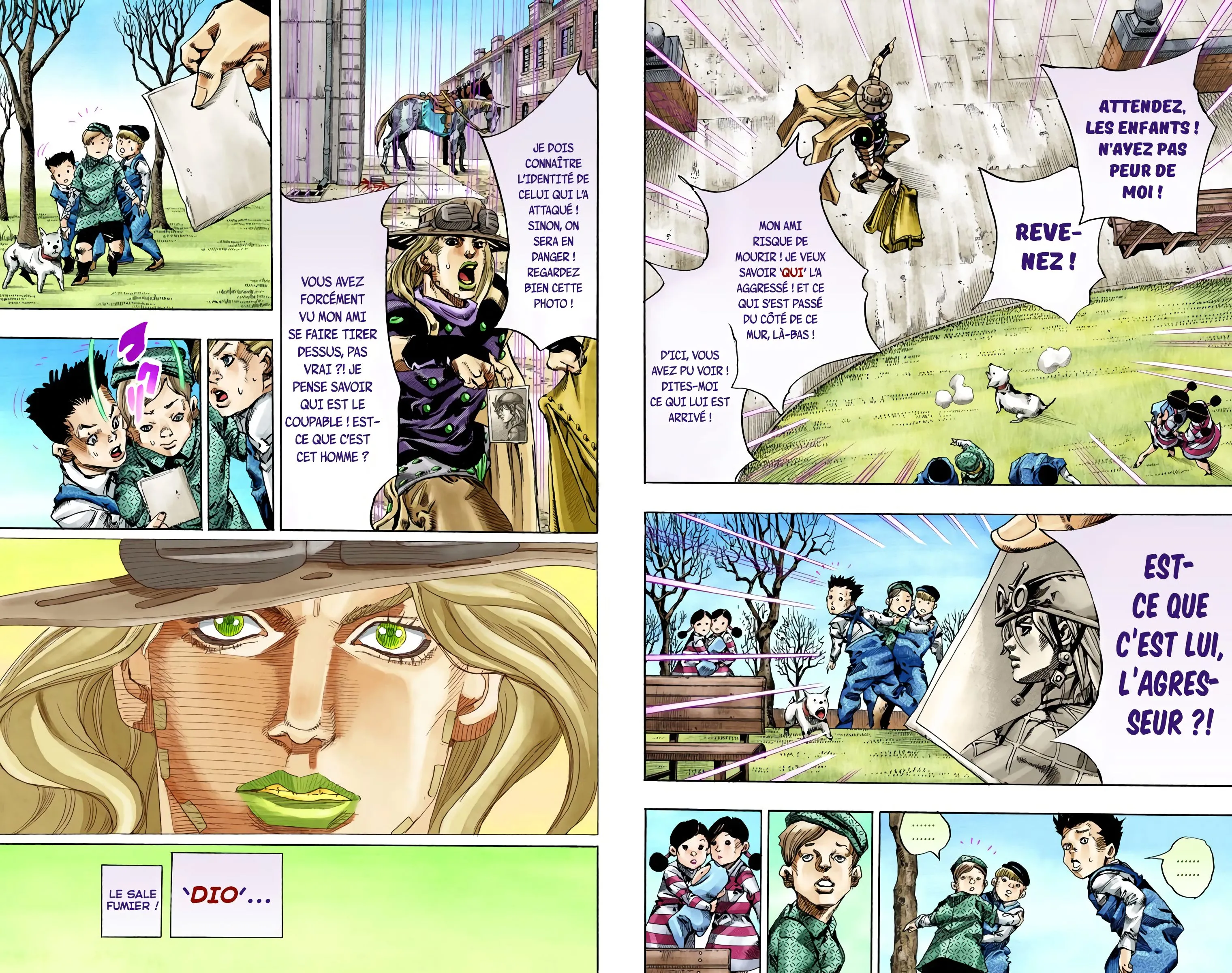 Read JoJo’s Bizarre Adventure Steel Ball Run FR Manga Online